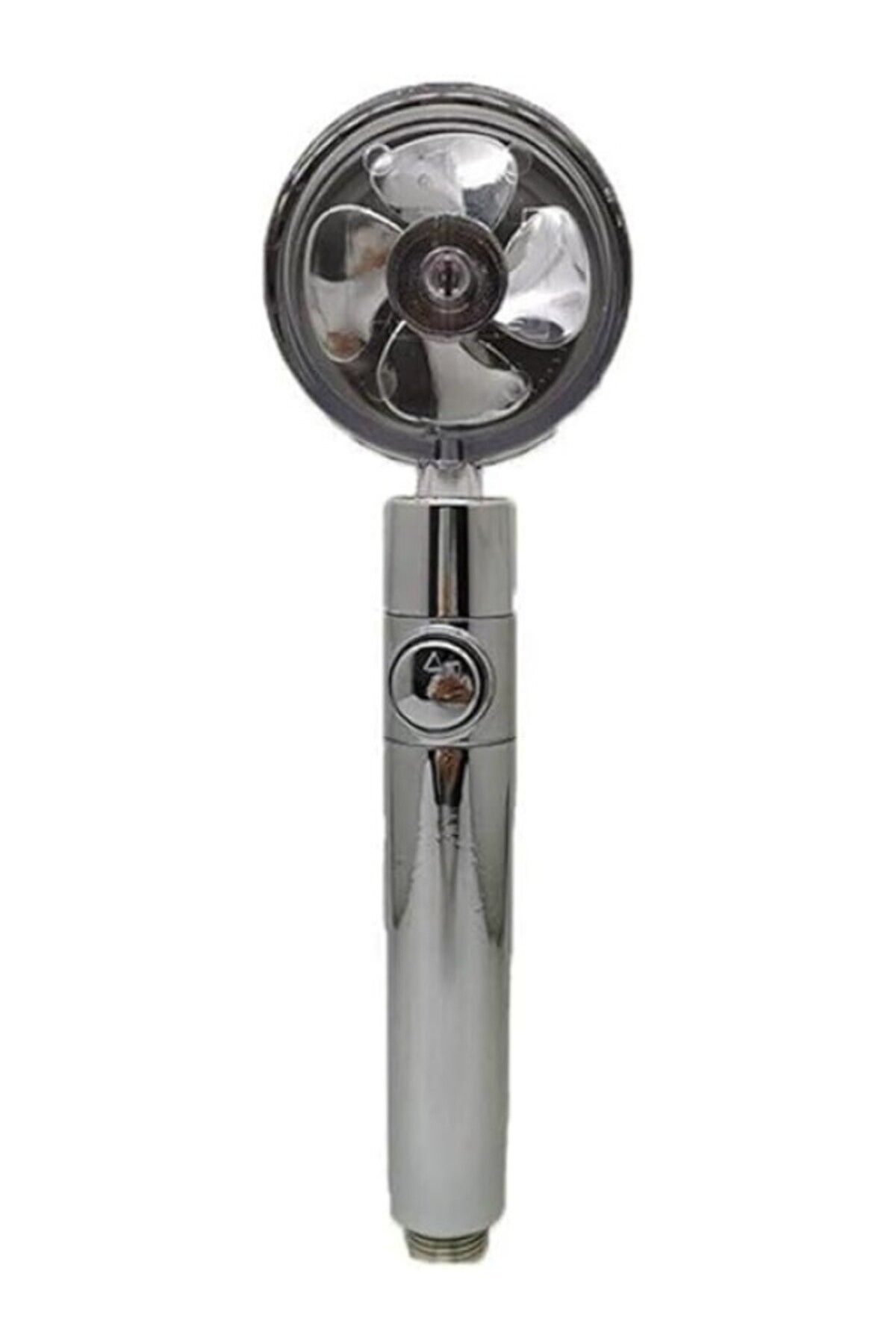 ShopZum Mayaglory Turbo Stoplu Tasarruflu Masaj Etkili Silver El Duşu, Metal