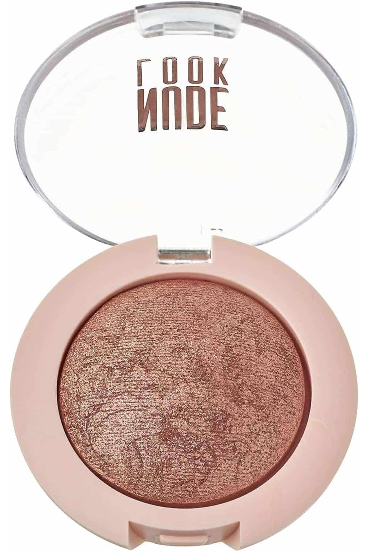Golden Rose Nude Look Pearl Baked Eyeshadow No:02-Rosy Bron