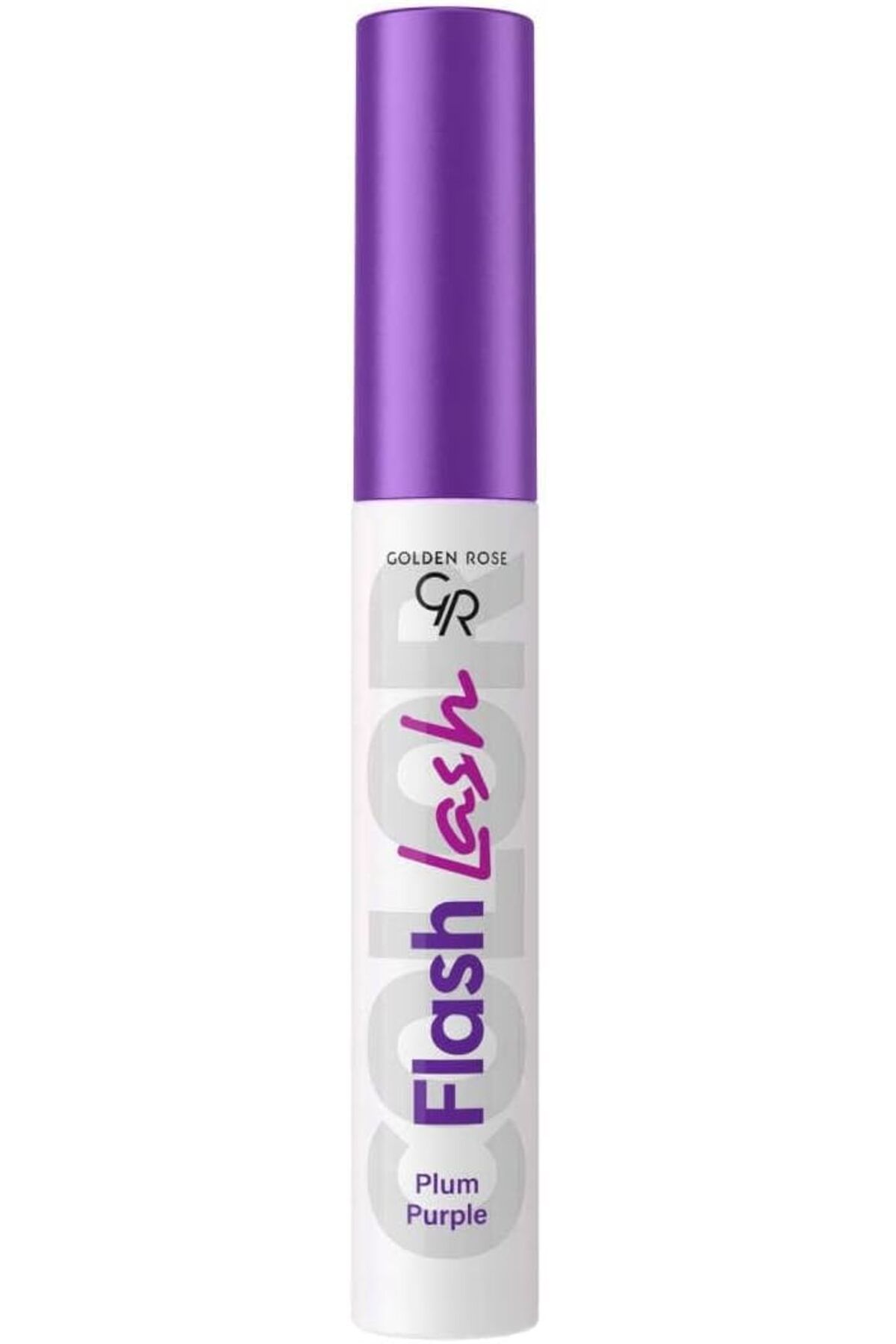 Golden Rose Flash Lash Colered Mascara No: 07 Plum Purple - Renkli Maskara