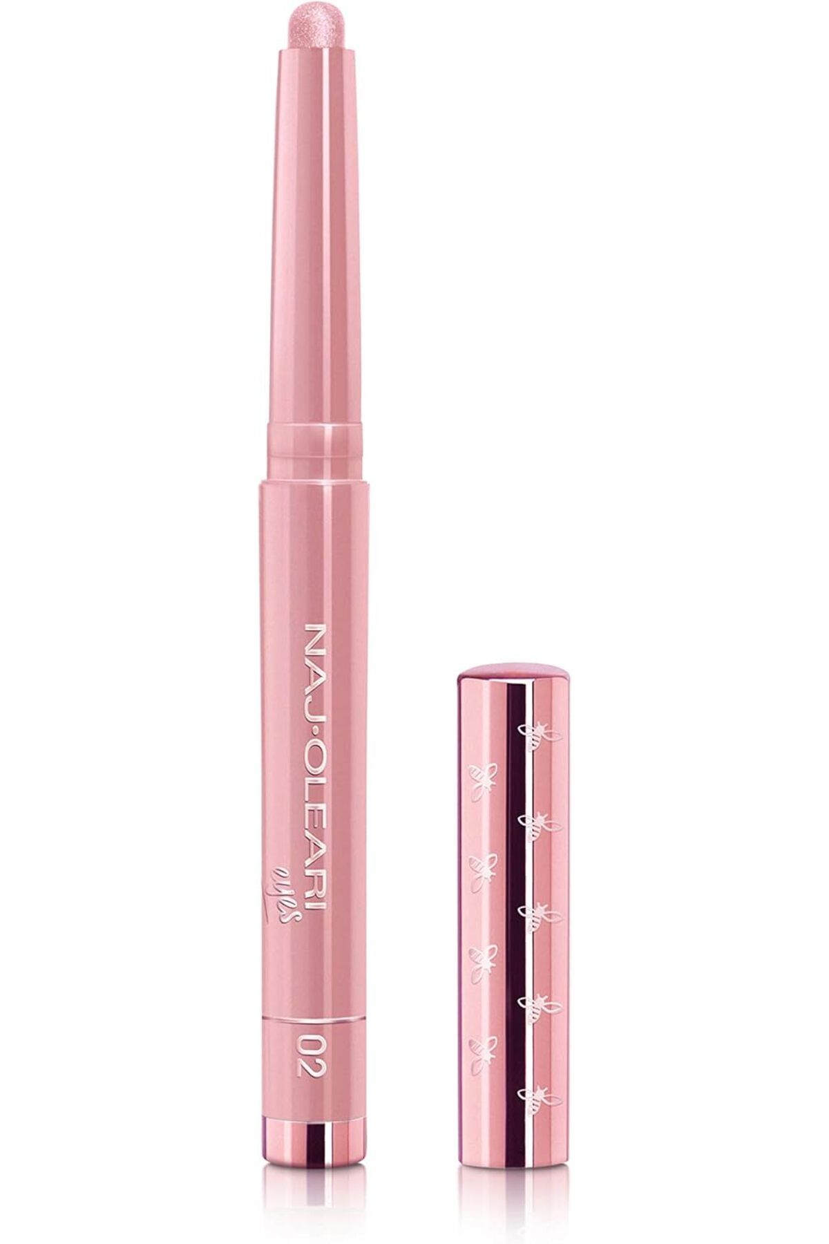 NAJ OLEARI Absolute Stay 02 Metallic Pink Stick Göz Farı