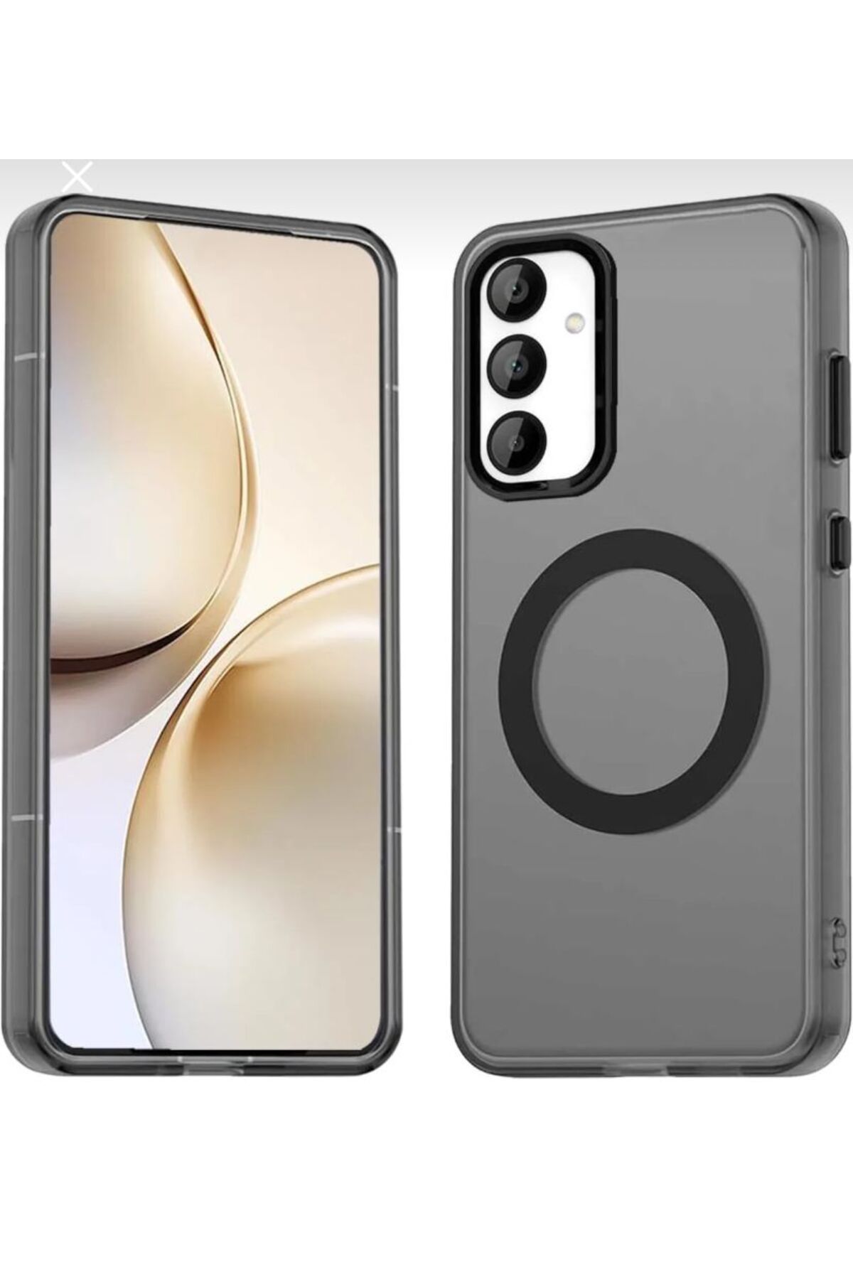 BerTech MED Samsung Galaxy A56 Kılıf Kamera Çıkıntılı Mat Magsafe Özellikli Kenarları Renkli Premium Sert Kapak