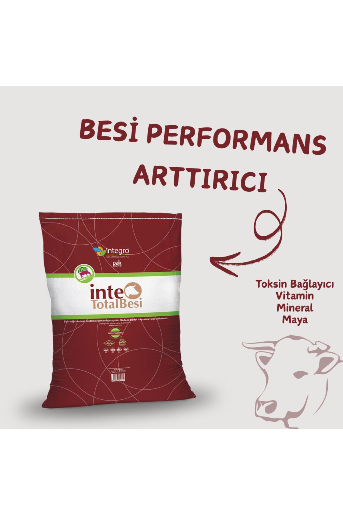 İntegro İnte Total Besi 25 Kg
