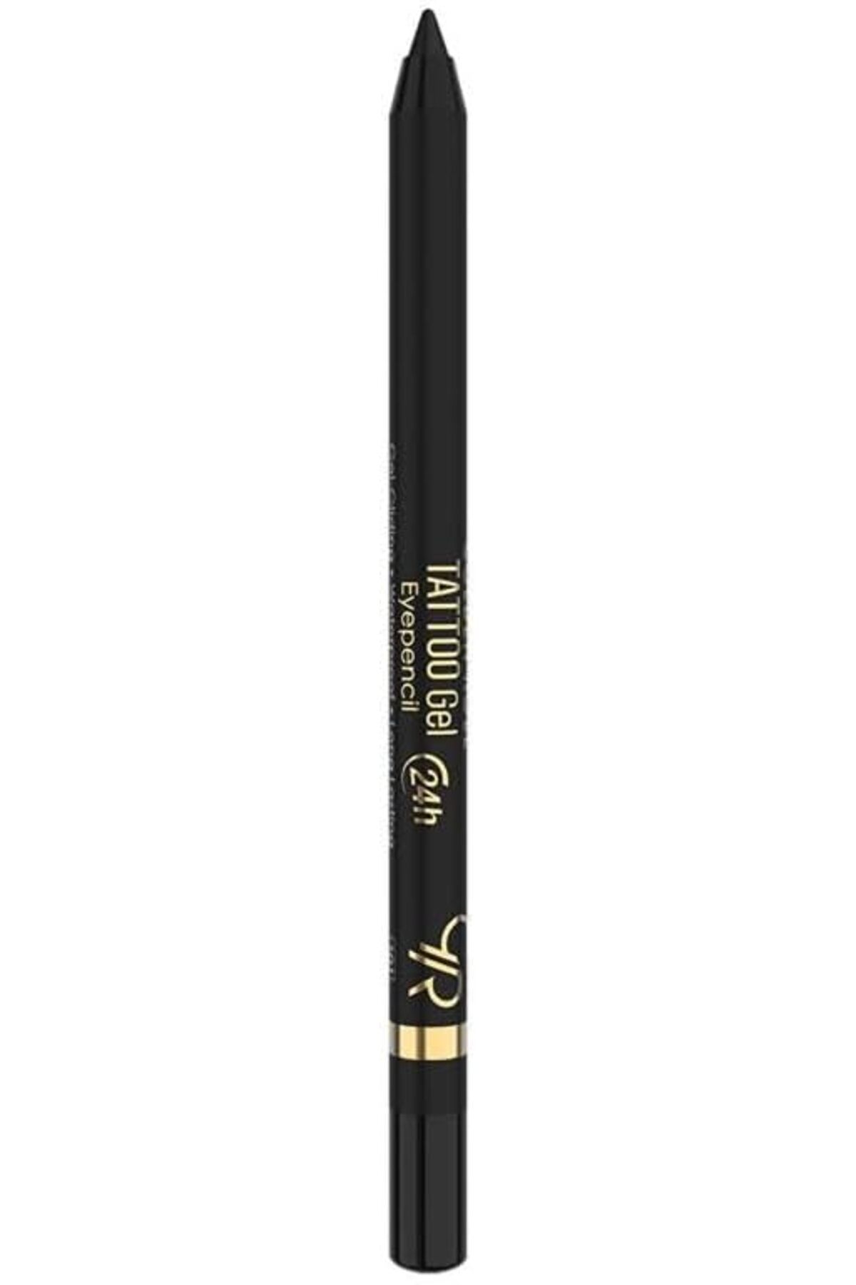 Golden Rose Tattoo Gel Eye Pencil Waterproof No: 101 - Suya Dayanıklı Jel Göz Kalemi