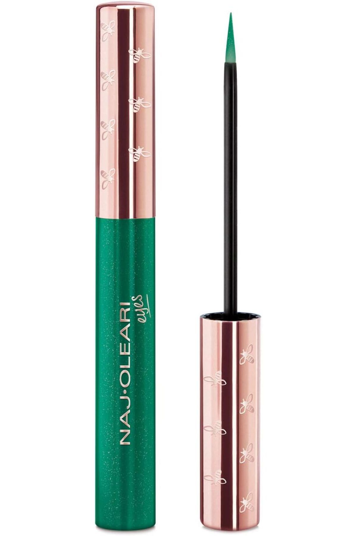 NAJ OLEARI Impeccable 03 Emerald Chrome Eyeliner