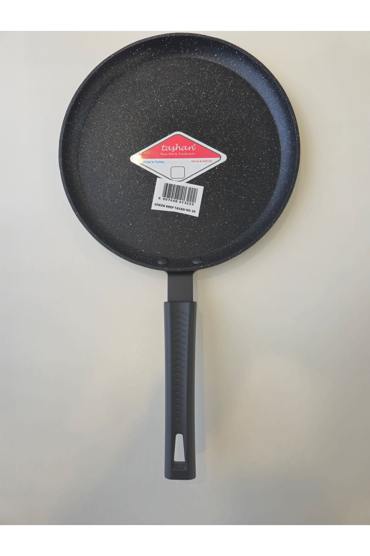 TAŞHAN DÖKÜM GRANİT KREP&OMLET TAVASI 24 CM YANMAZ YAPIŞMAZ TABAN