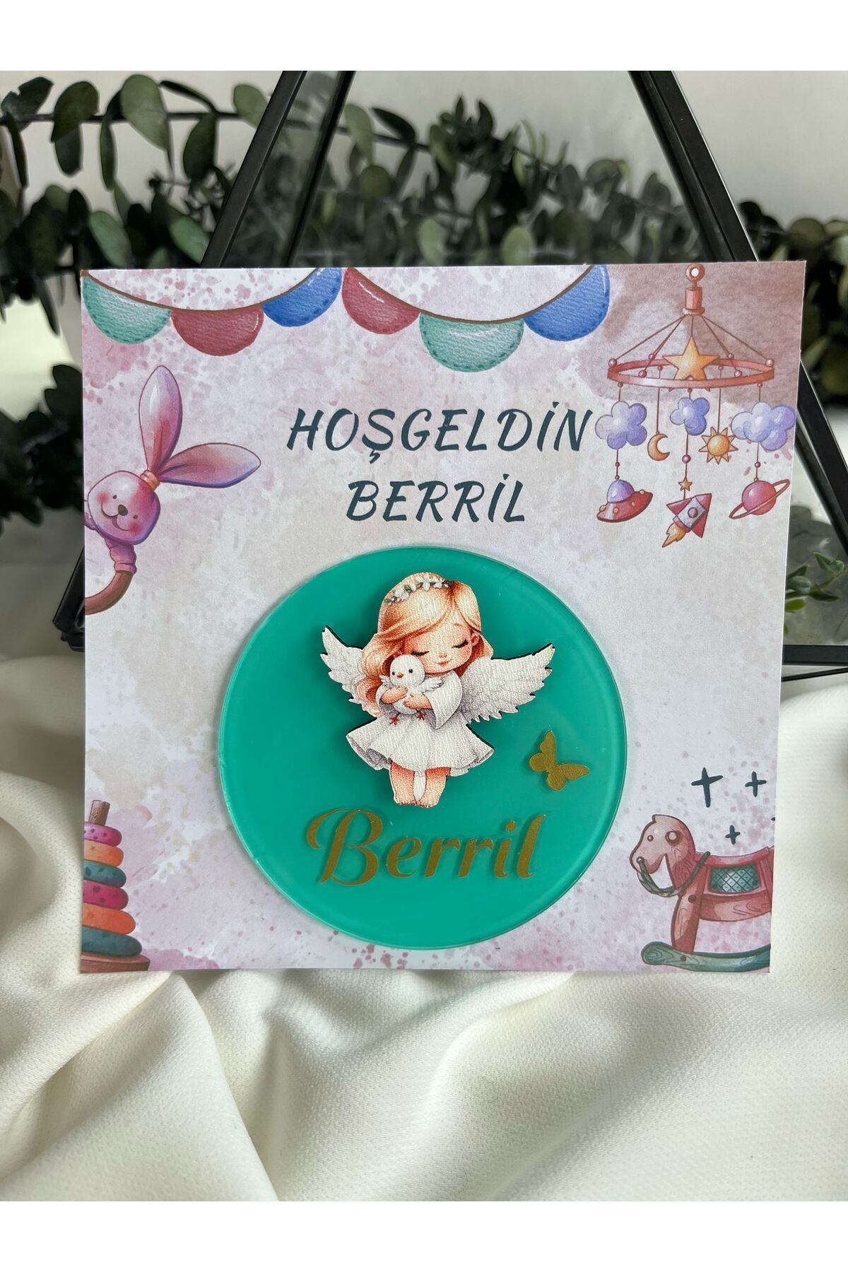 CEA Figürlü Pleksi Bebek Magneti (10 ADET)