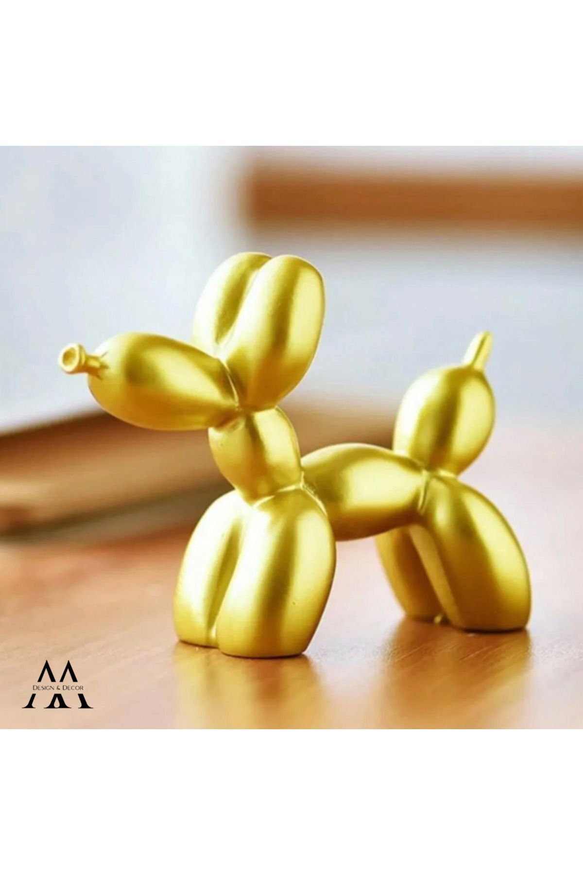 SerenityHaven Balon Köpek Modern Heykel Büyük Boy 20 cm