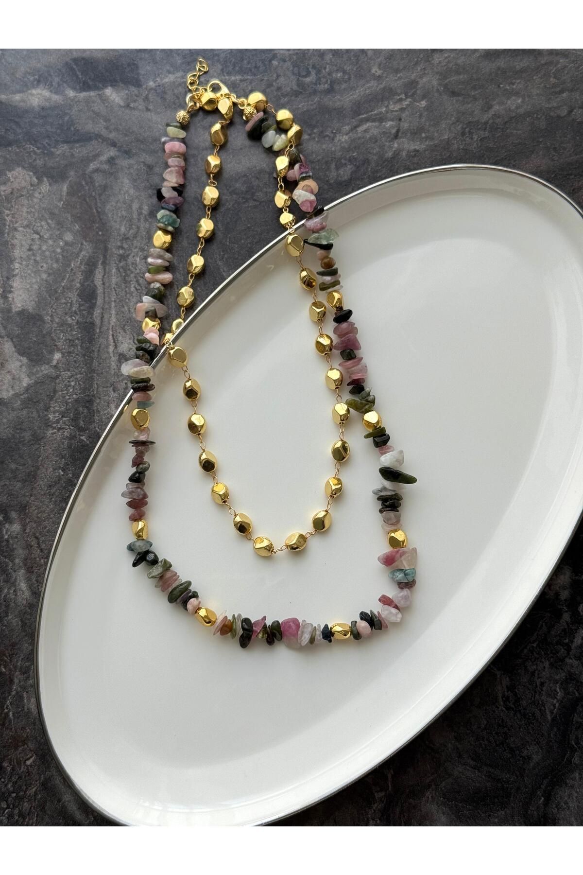 Nera Accessories Doğal Taş Kolye