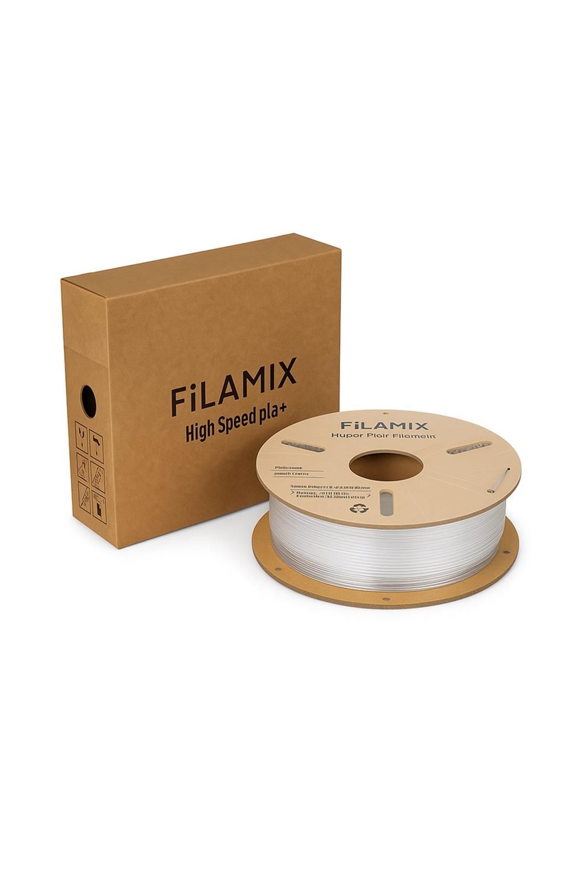 FİLAMİX Urhanshop Filamix Hyper Pla Filament Şeffaf