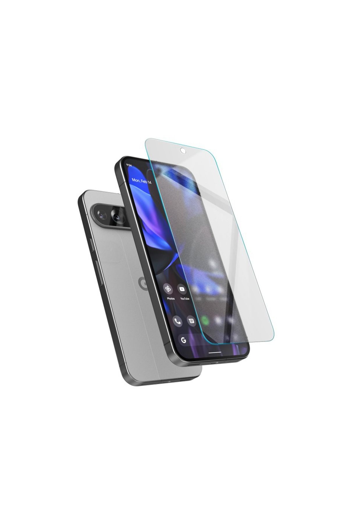 NANOSPACE Google Pixel 9 Pro Xl İle Mat Parmak İzi Bırakmayan Nano Esnek Cam Ekran Koruyucu