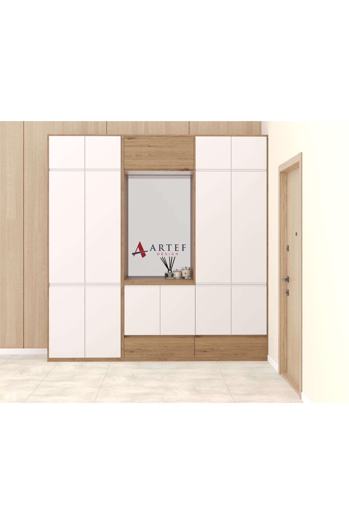 ARTEFDESIGN Zefira Portmanto