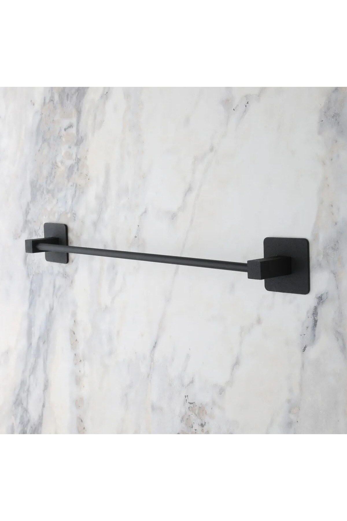 Skygo-Buffer ®   Self Adhesive Black Stick Towel Holder 3