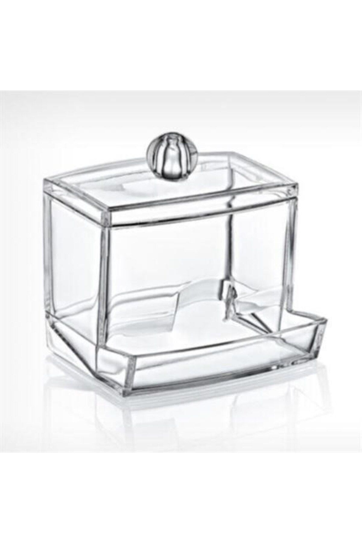 Skygo-BUFFER® Ear Cleaning Stick Organizer Storage Box with Transparent Lid 2