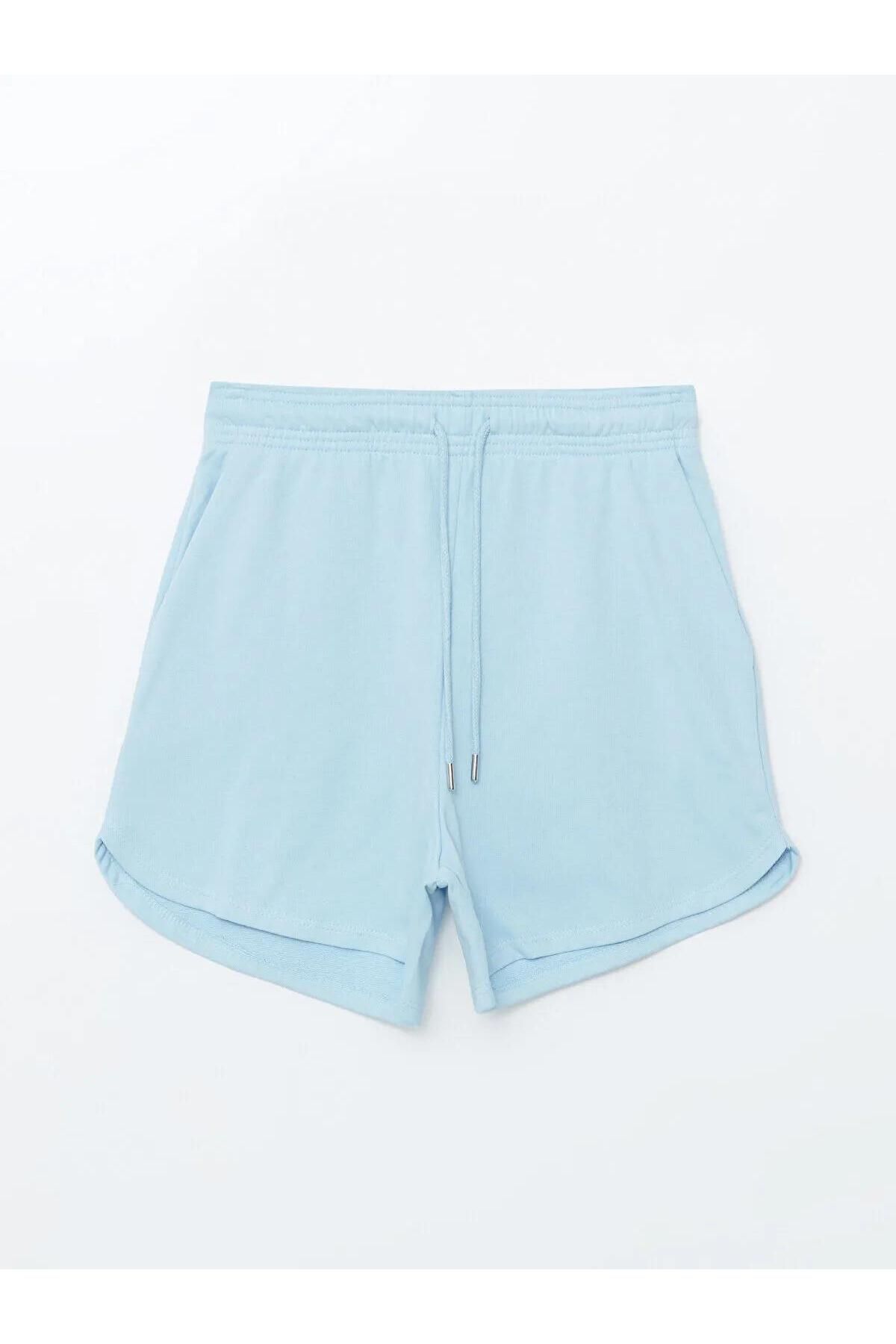 LC Waikiki-Pantaloni scurți pentru femei LCW Vision cu talie elastică (S5) 5