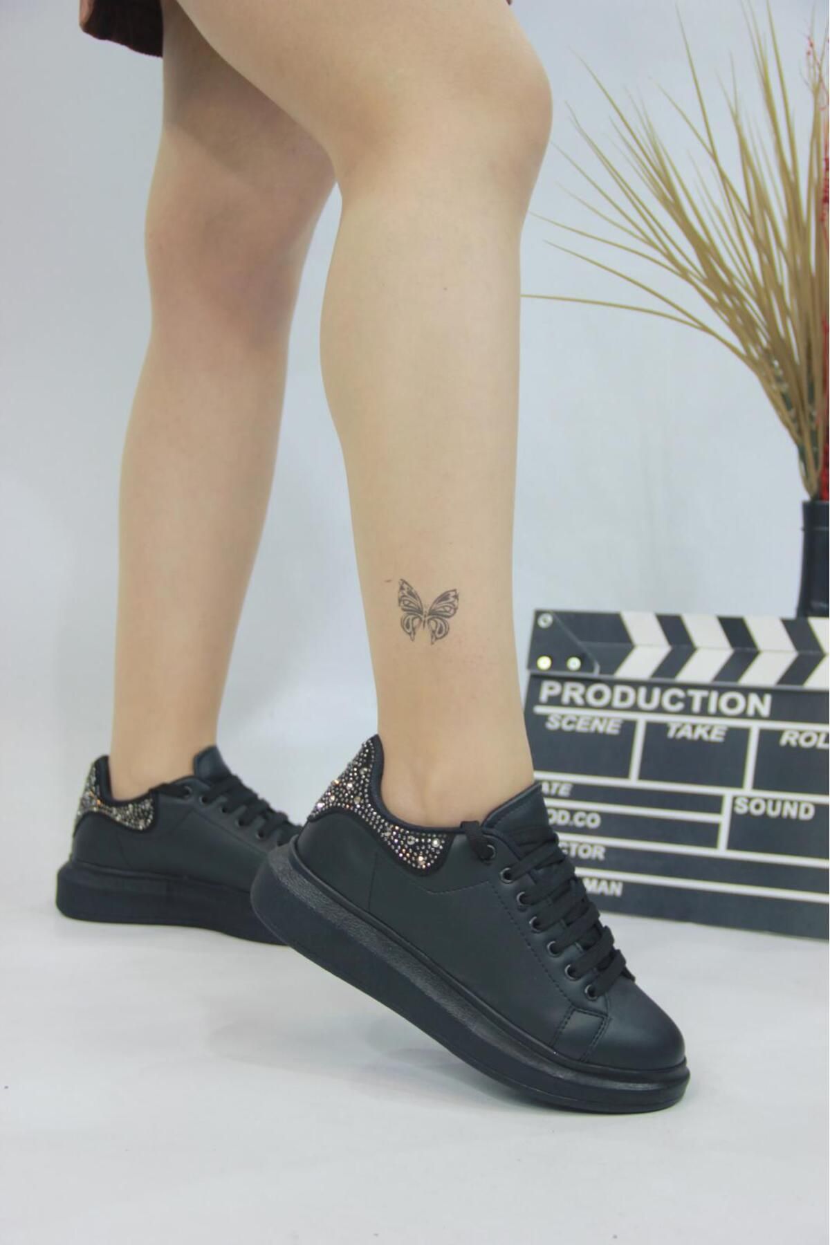 MRZ SHOES KADIN TAŞLI SPOR AYAKKABI
