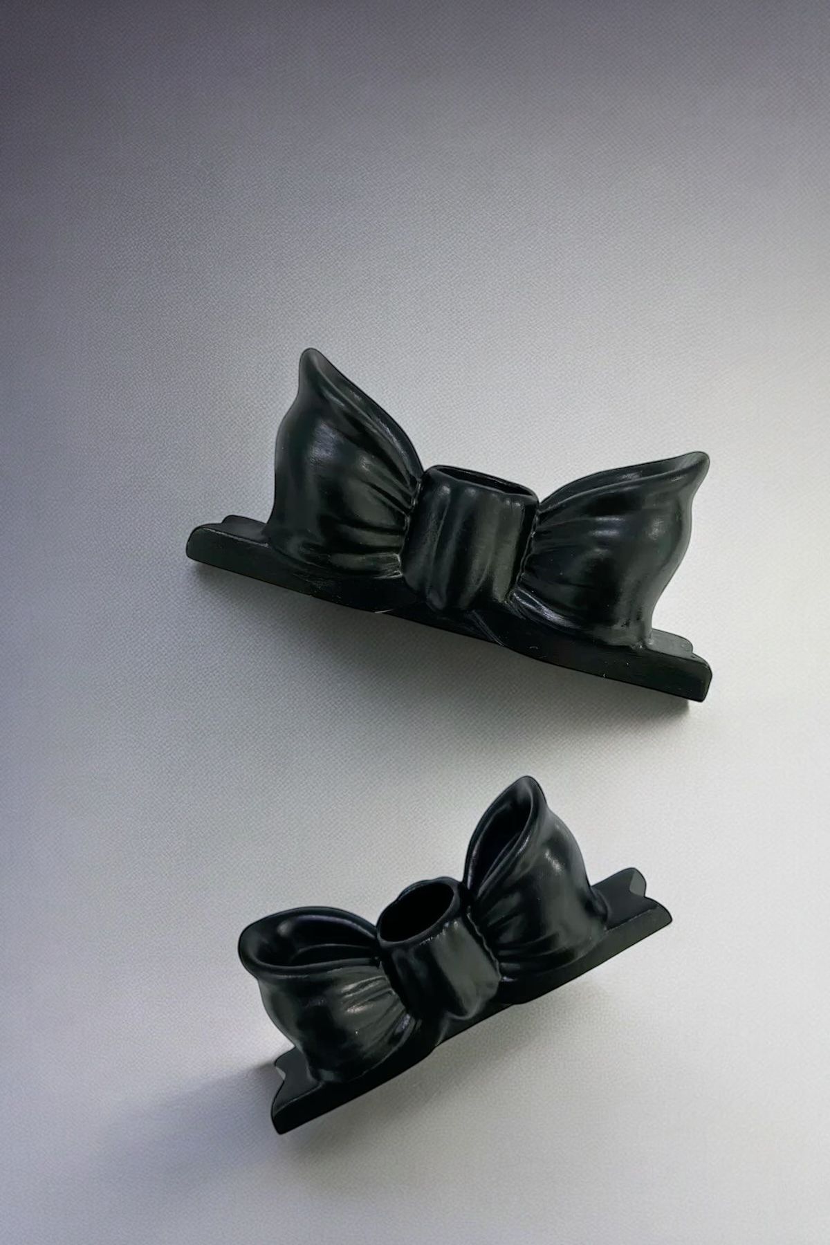 Celine Decor 2 Li Fiyonk Şamdan Takım - Pinterest - Siyah Şamdan