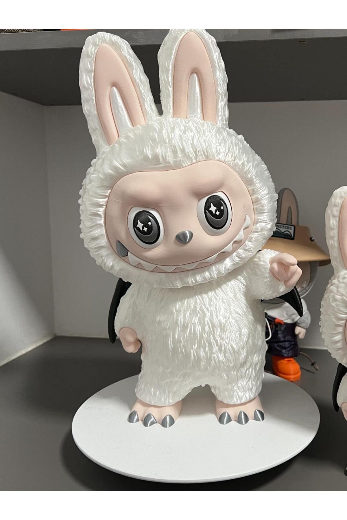 üç boyutlu haller Özel Tasarım Archangel Labubu Bebek 28 CM