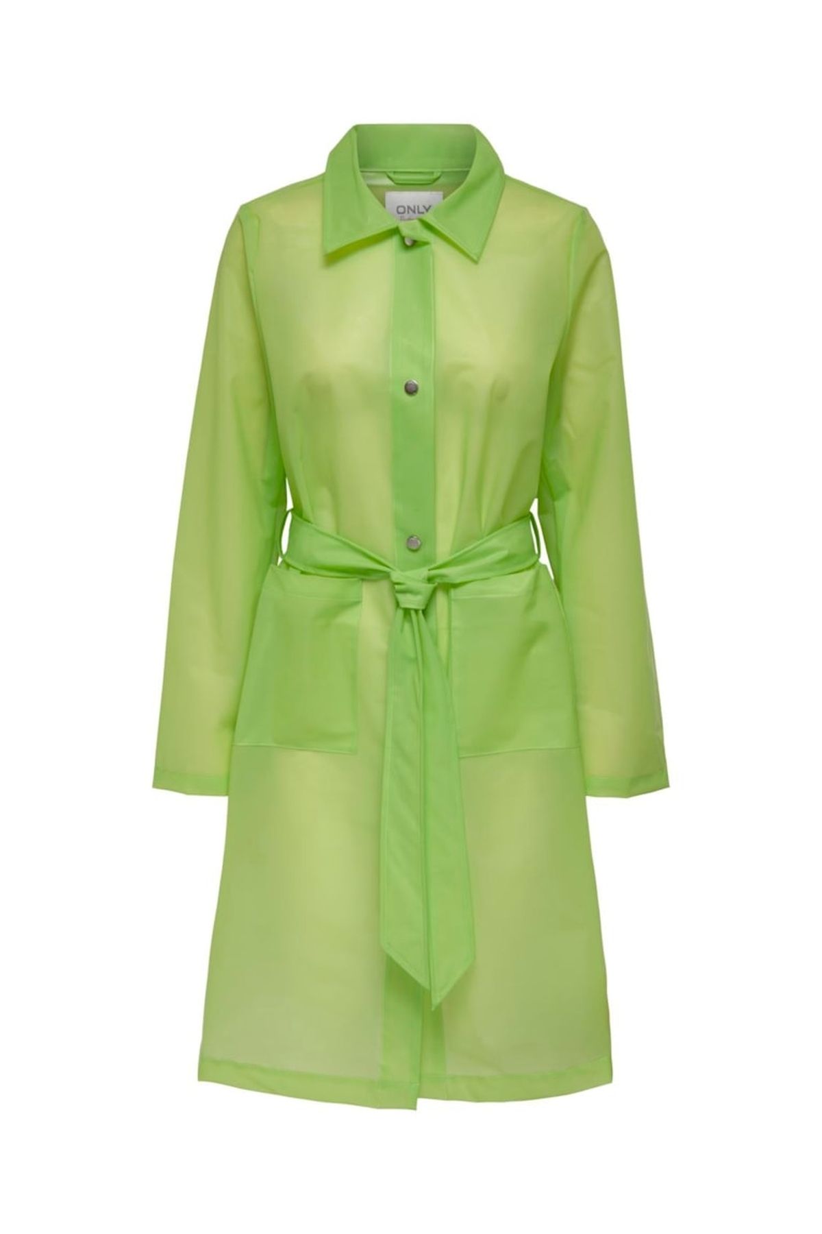 ONLY ONLACACIE RAIN COAT OTW Kadın Sarı Mont - 15281181