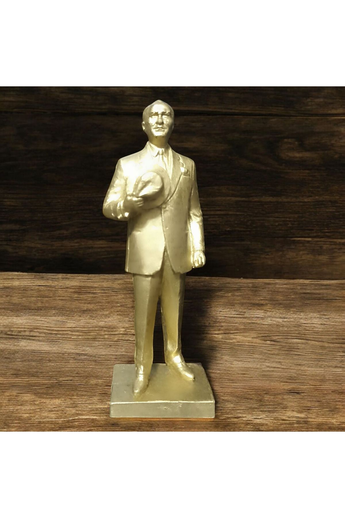 ACAYİPBİUSTA Atatürk biblo 14cm Hediyelik Dekoratif Heykel