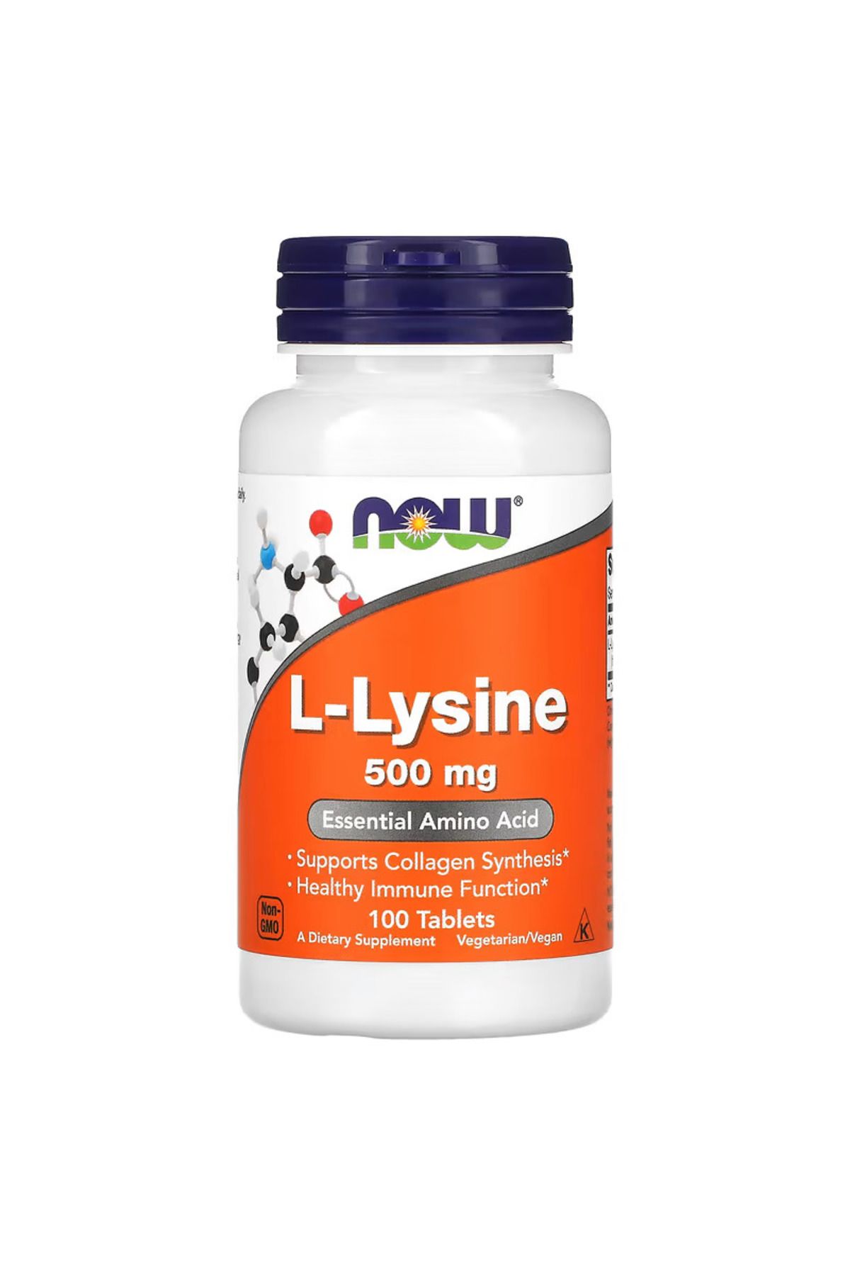Now Foods, L-Lysine(Lizin) 500 mg, 100 Tablet