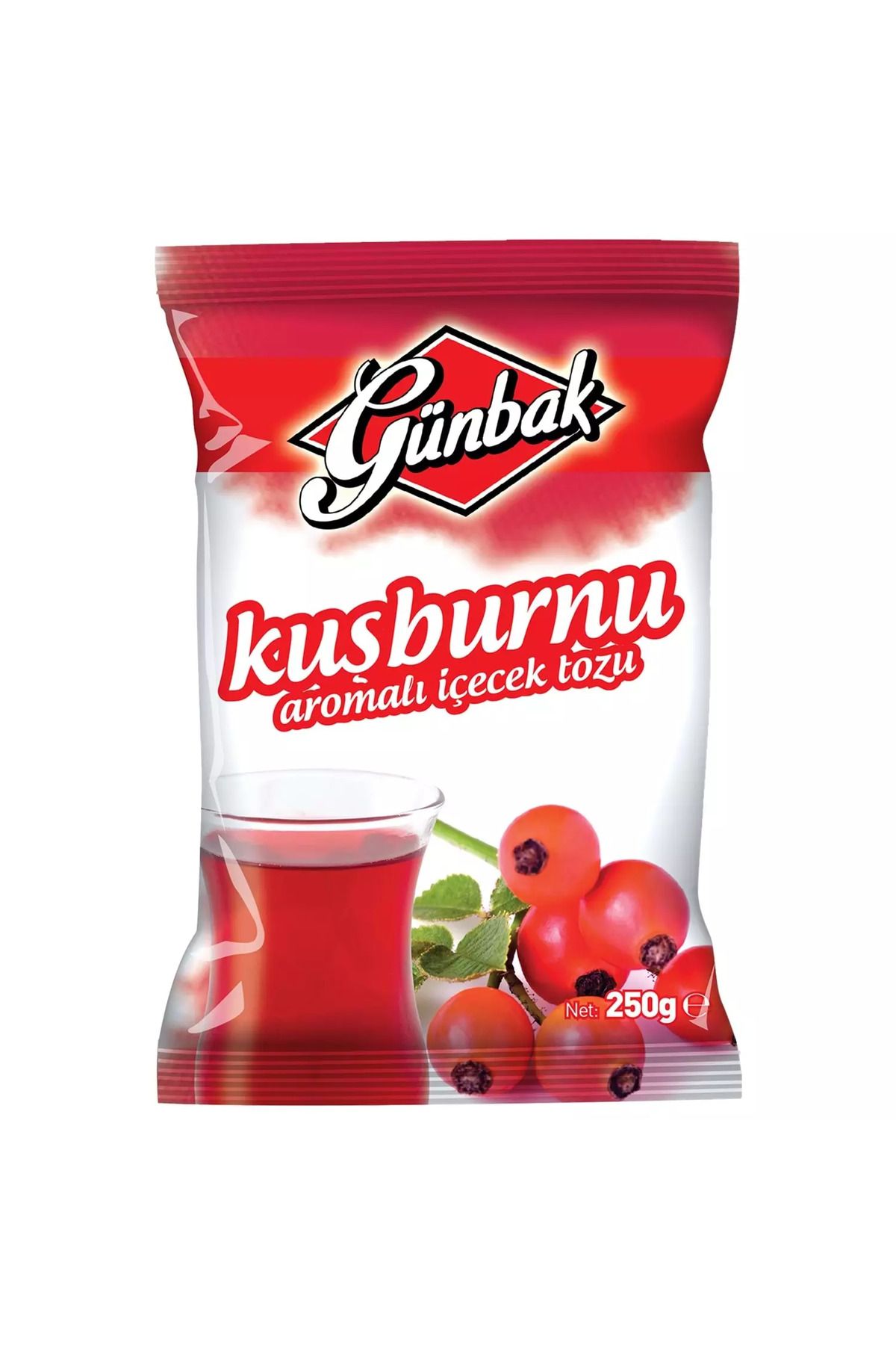 Günbak Toz Kuşburnu 250gr 12Adet