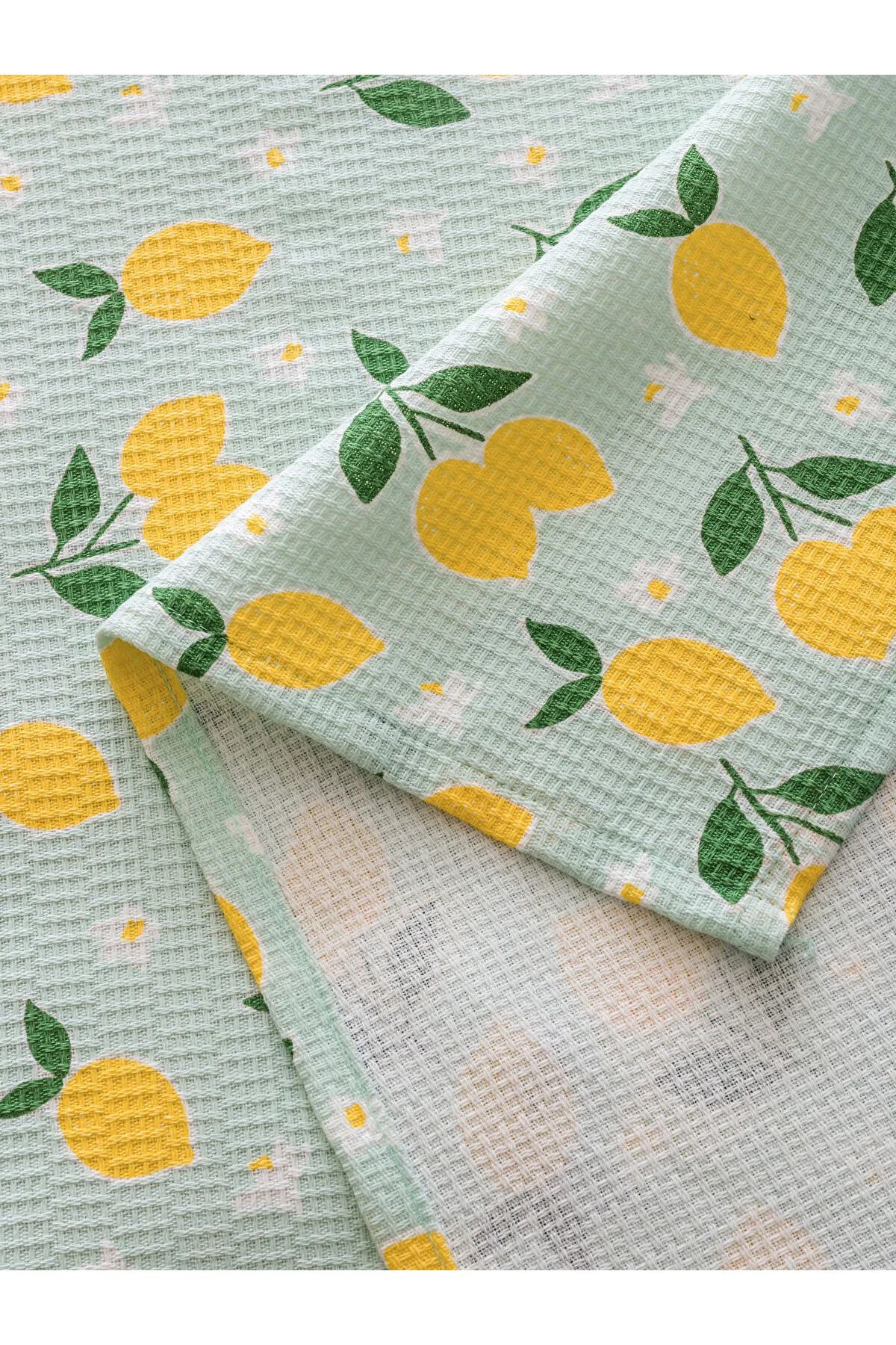 LC Waikiki-Lemon Patterned Single Pique Set 7