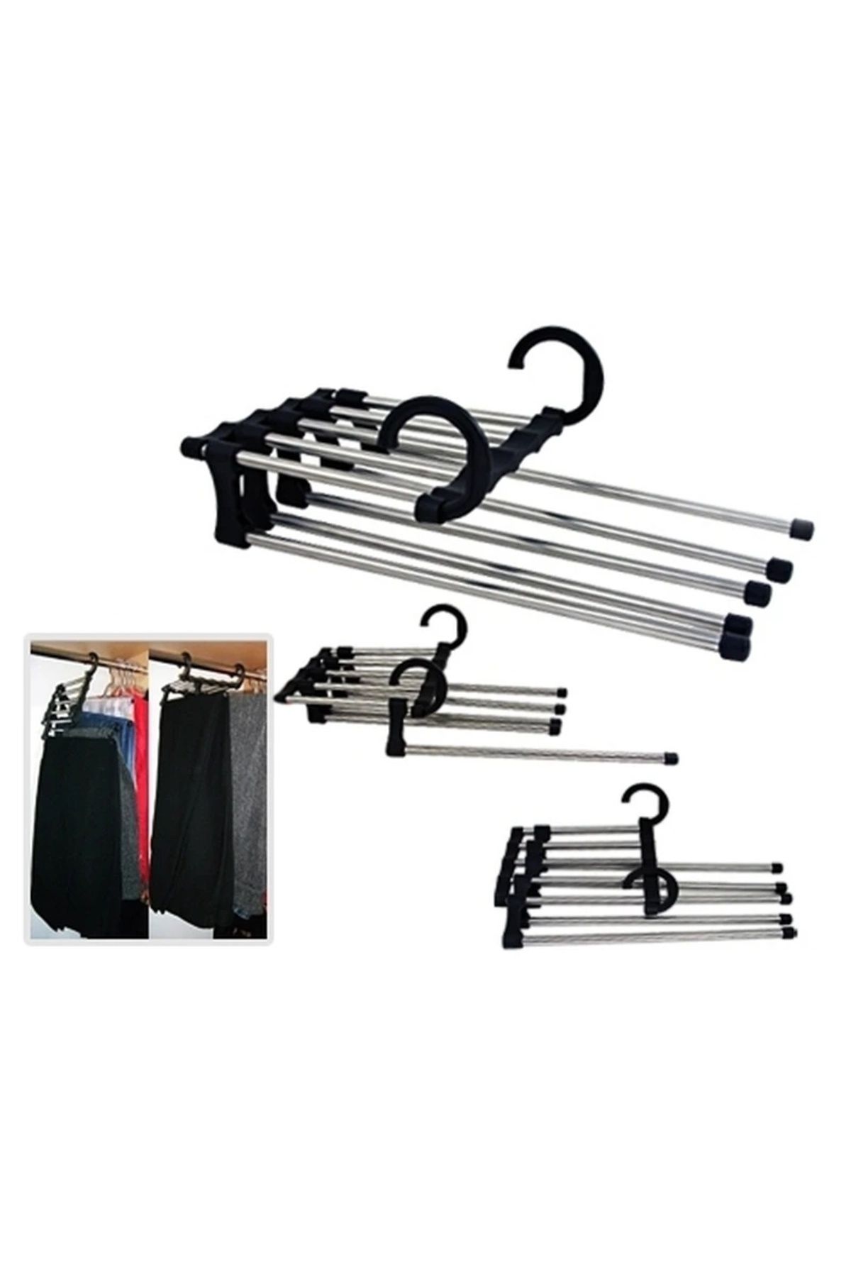 BIGBOYCL Magic Hanger 5İn1 Pantolon Askısı
