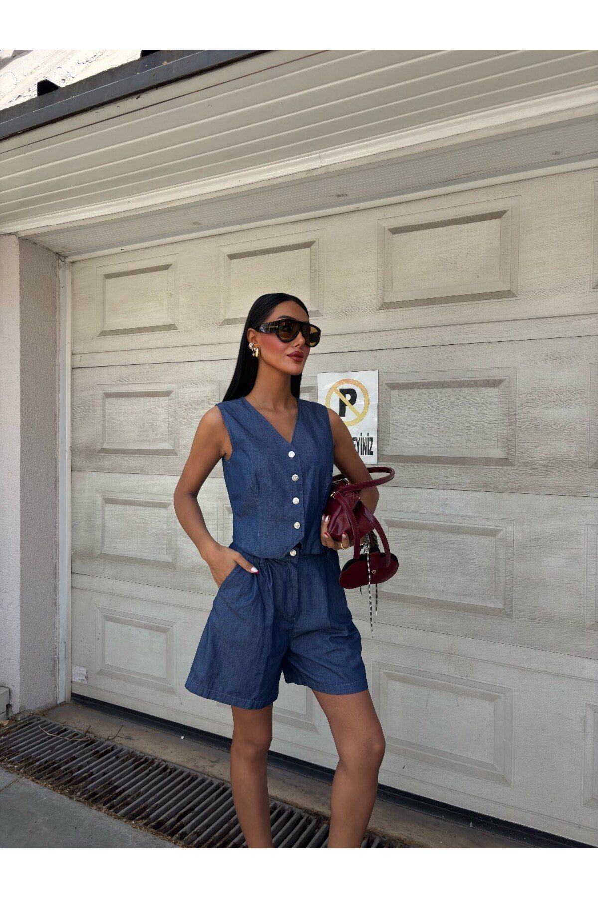 Desingadd Denim Set İkili Takım