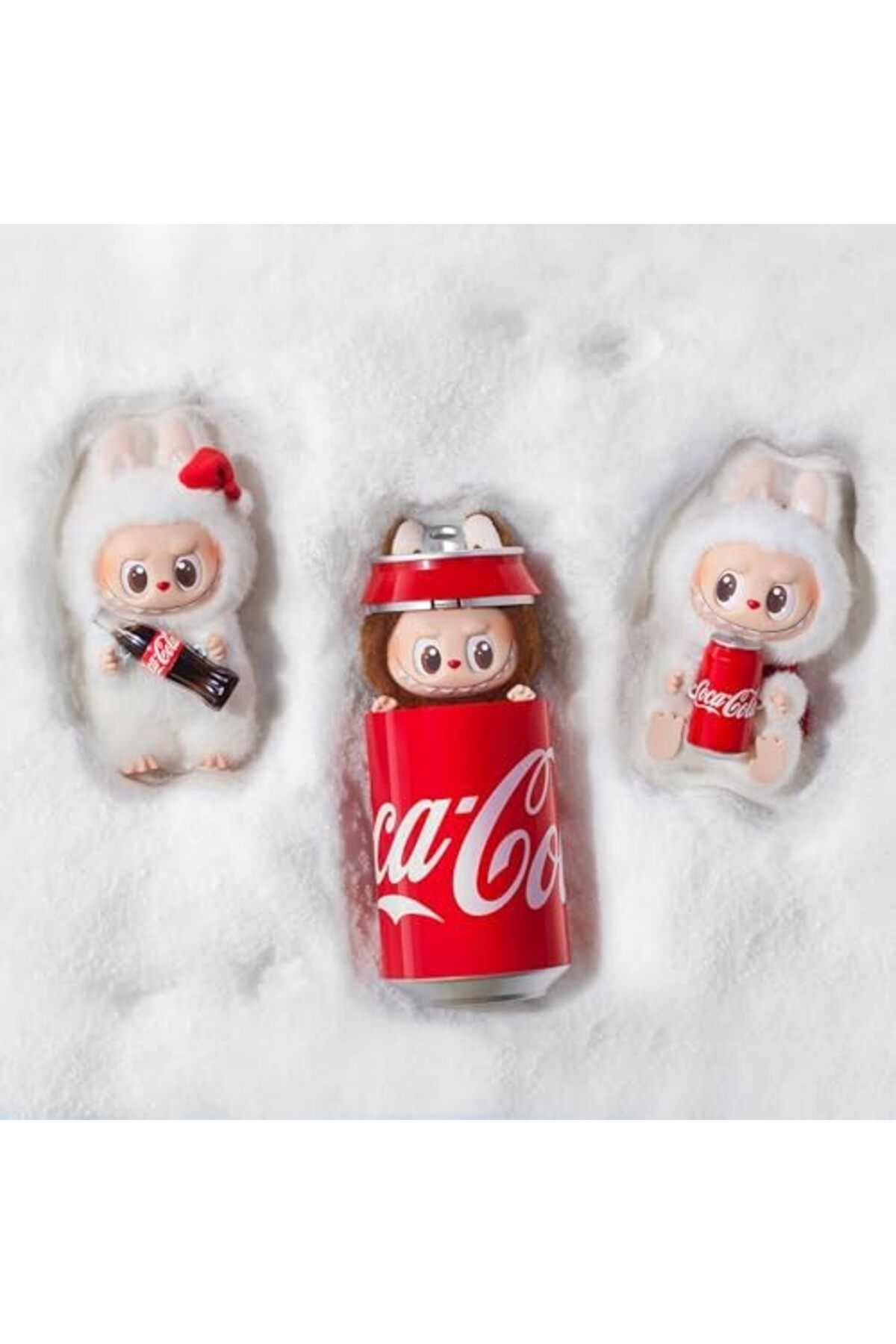 Pop Mart-The Monsters COCA-COLA Series-Vinyl Face Blind Box, Random Design Action Figures Collectibl 8