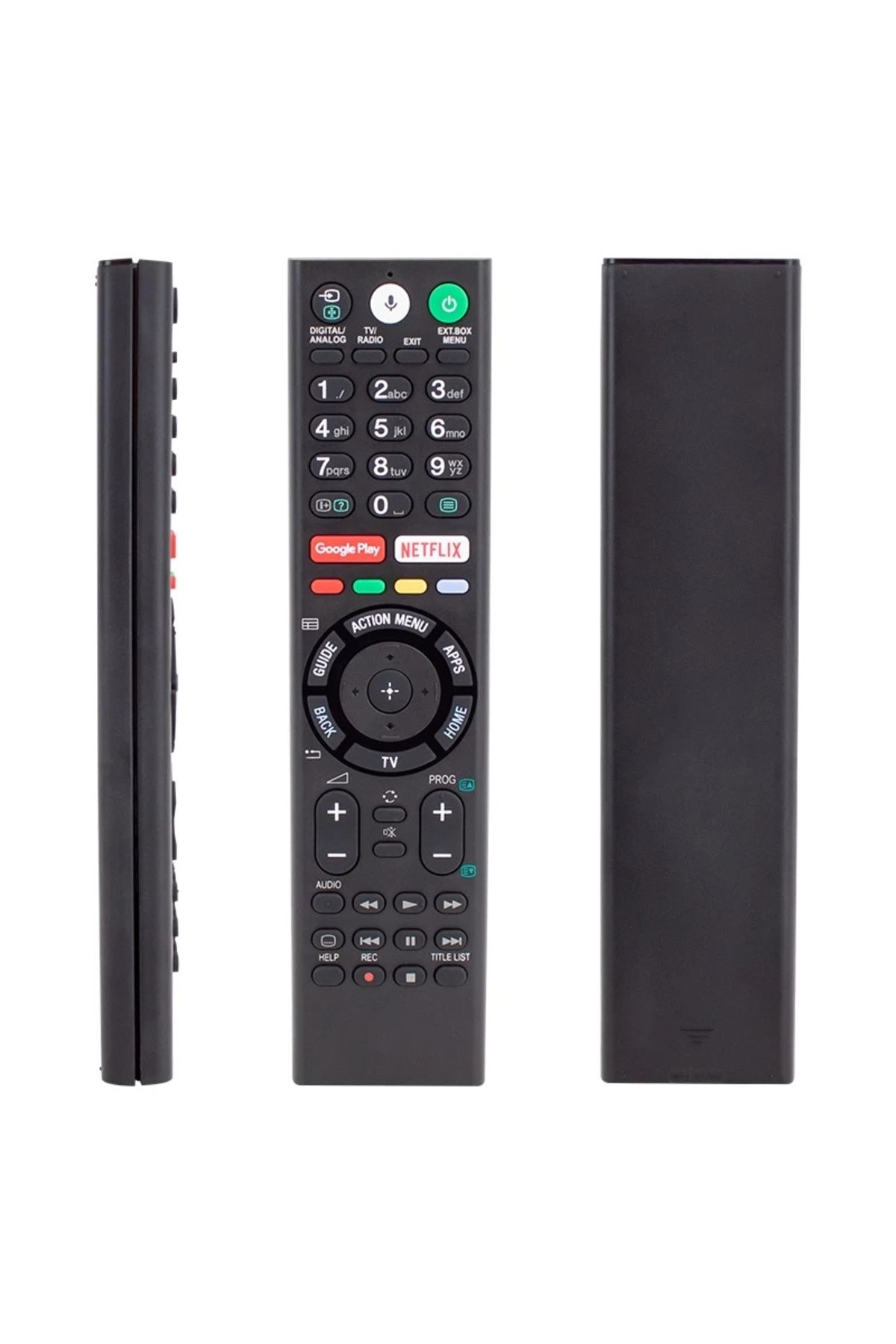 BIGBOYCL Kl Sony Kl Rmf-Tx310E Netflıx-Google Play Tuşlu Ses Komutlu Lcd Led Tv Kumanda
