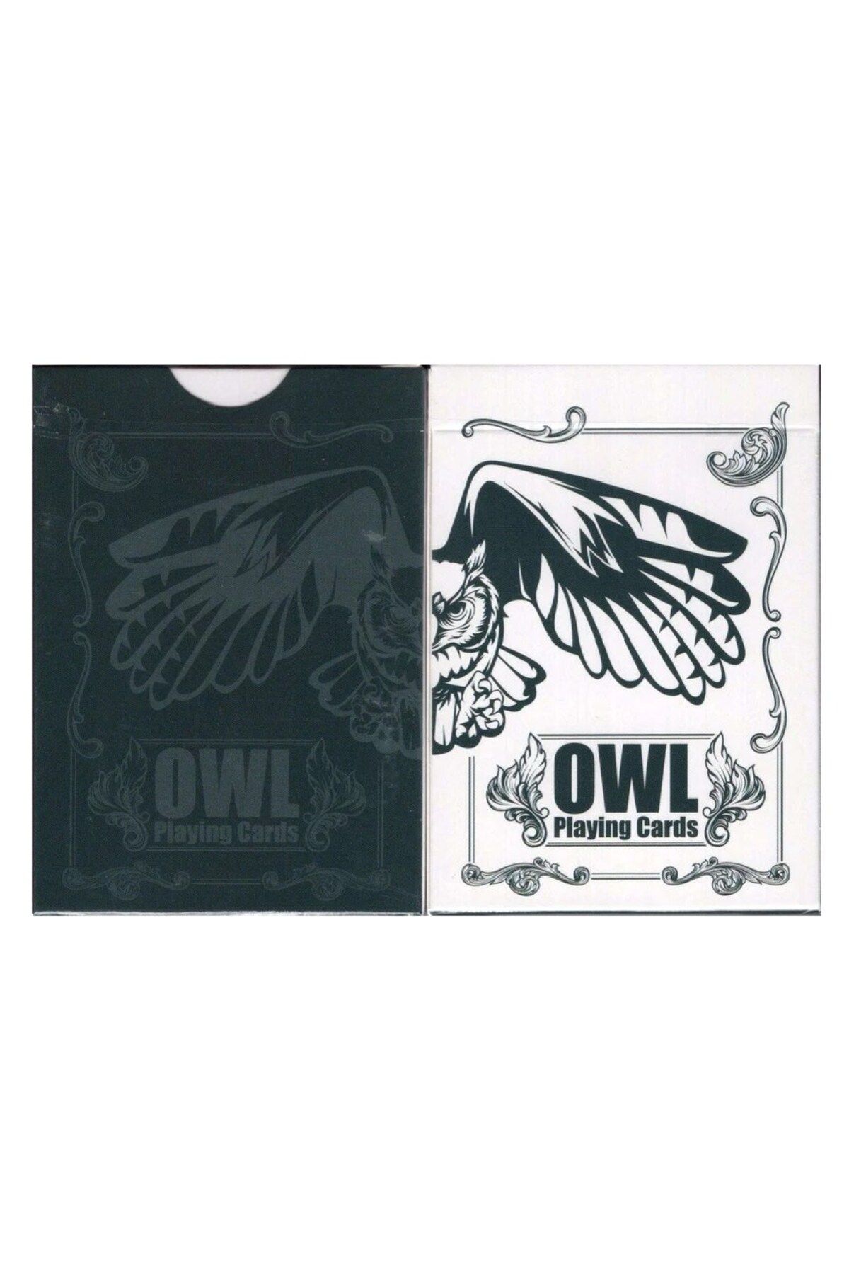 OyuncaklarÜlkesi Hanson Chien Owl Blue Premium Oyun Kağıdı iskambil Kartları Destesi