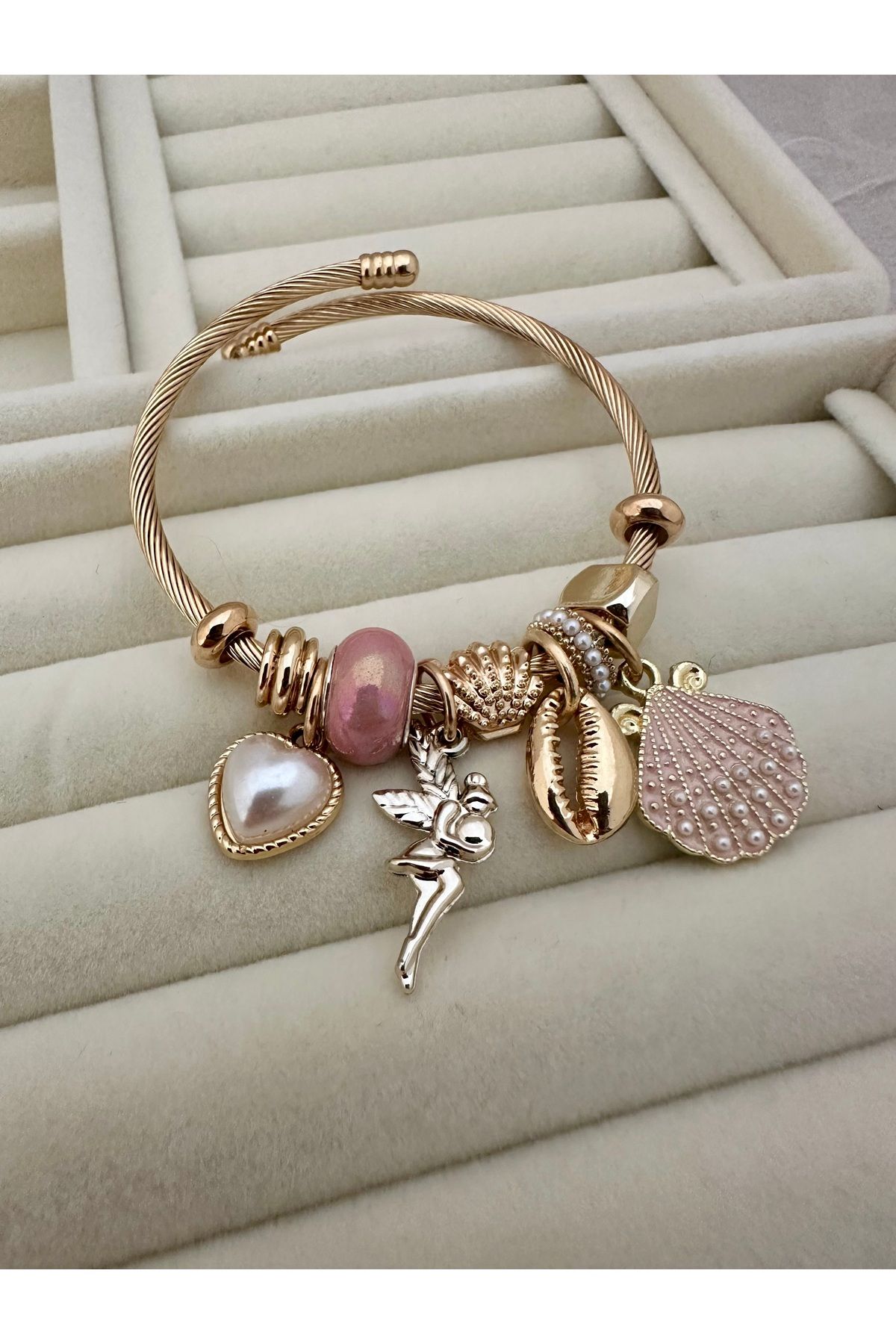 Lumina Atelier Charm Çelik Bileklik