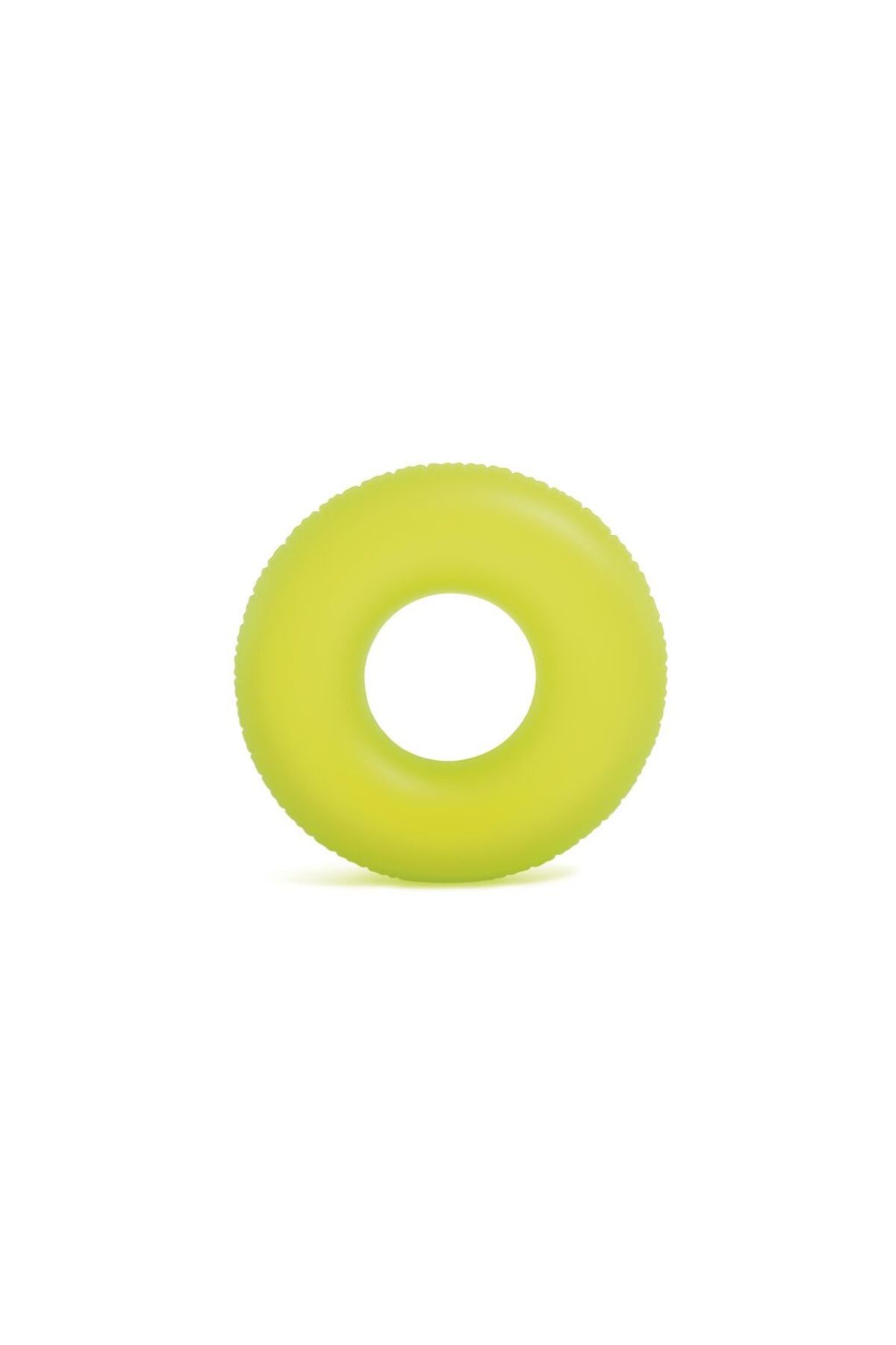 MAİN SHOP Çocuk Simit Şişme Havuz ve Deniz Yüzme Simidi Şeffaf Baskılı Jumbo Simit 91 Cm 9 +Yaş