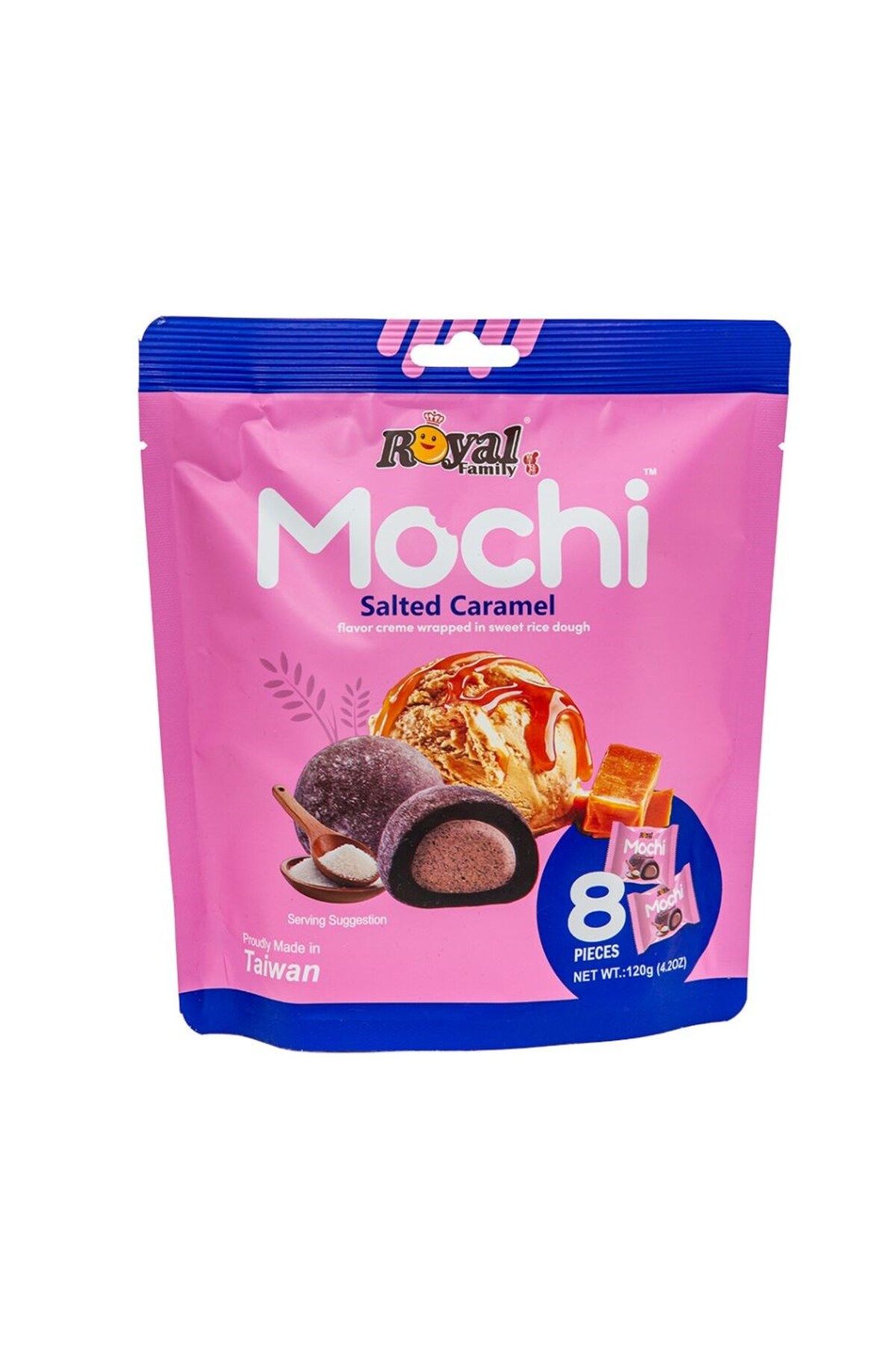 Royal Family Mochis Caramel Salé 120g
