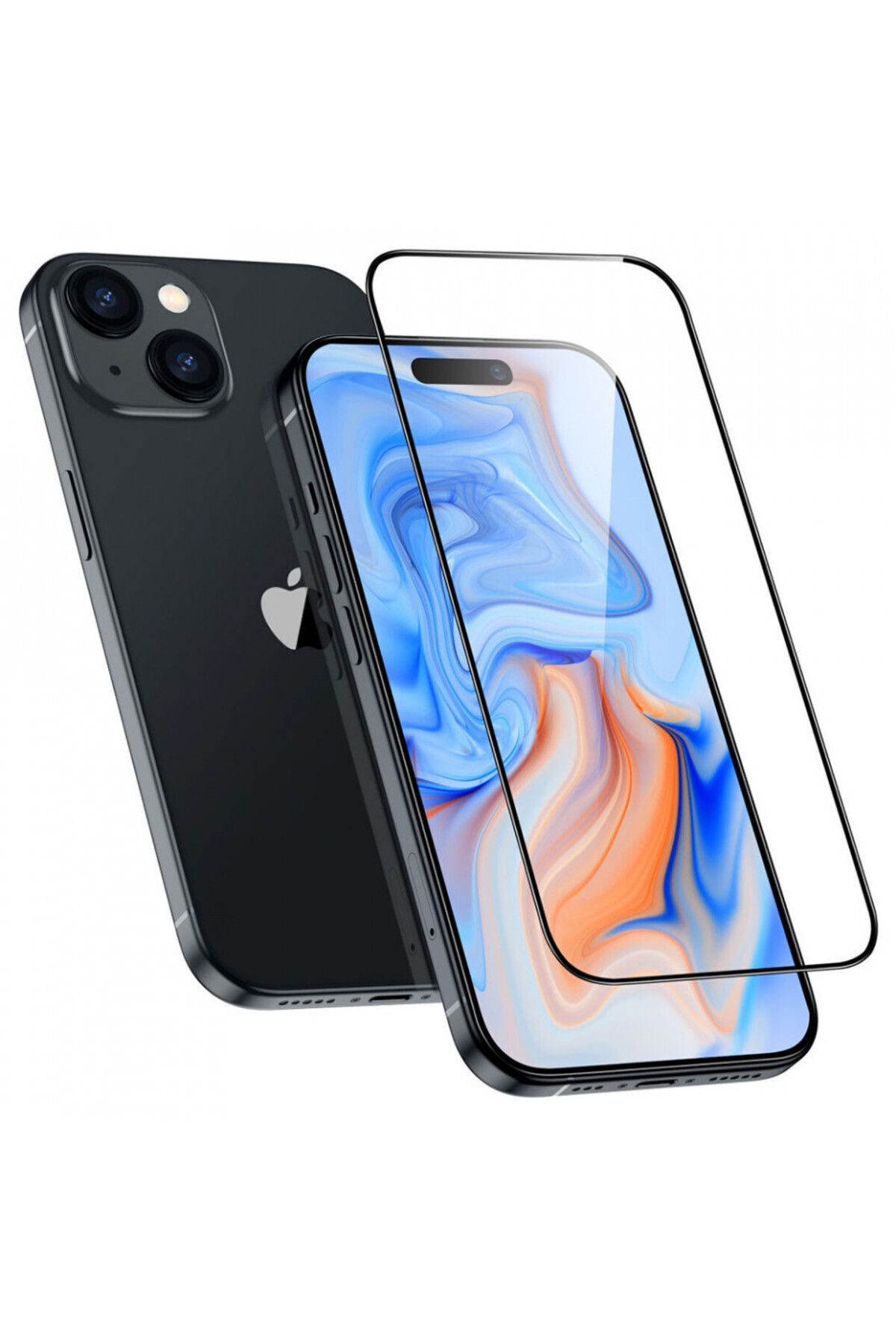 ESR-IPhone 15 Plus Screen Protector - ESR Armorite Screen Protector - Black 3