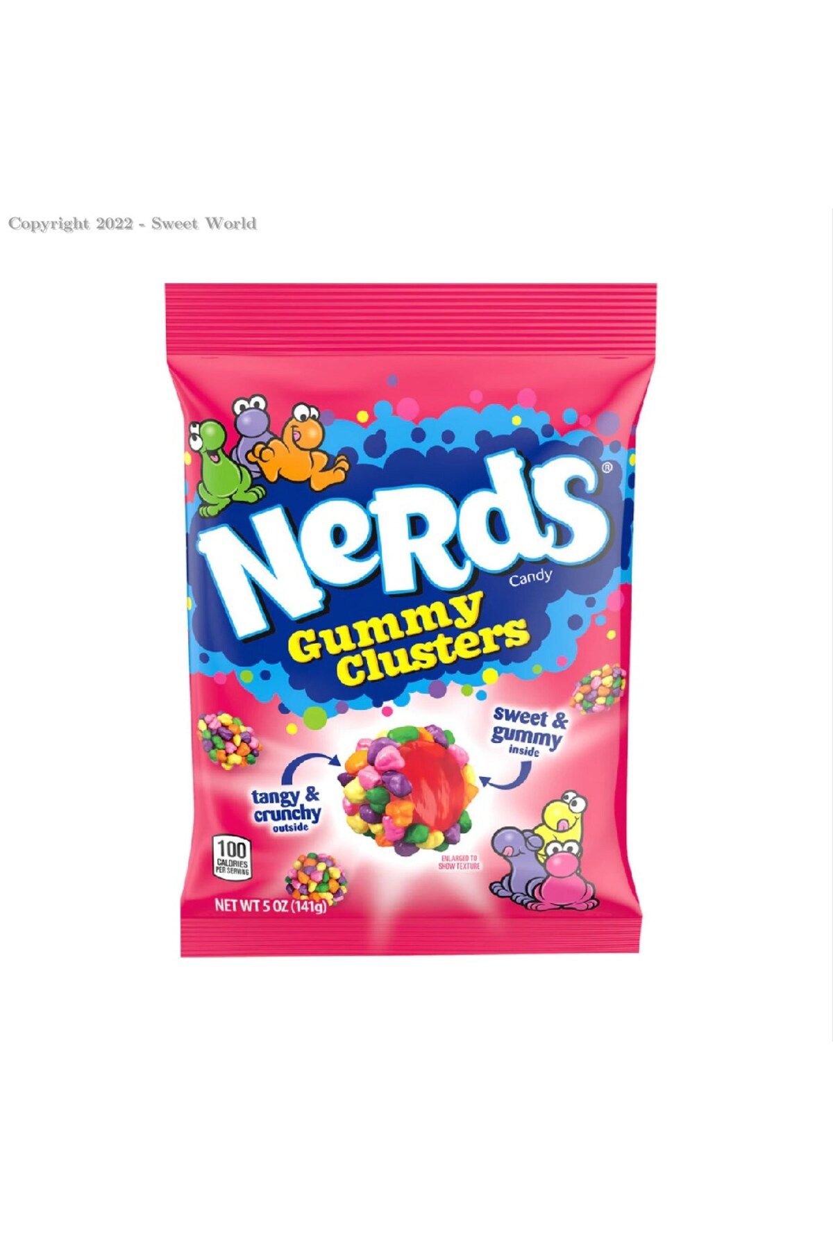 Nerds Gummy Clusters Candy 85gr
