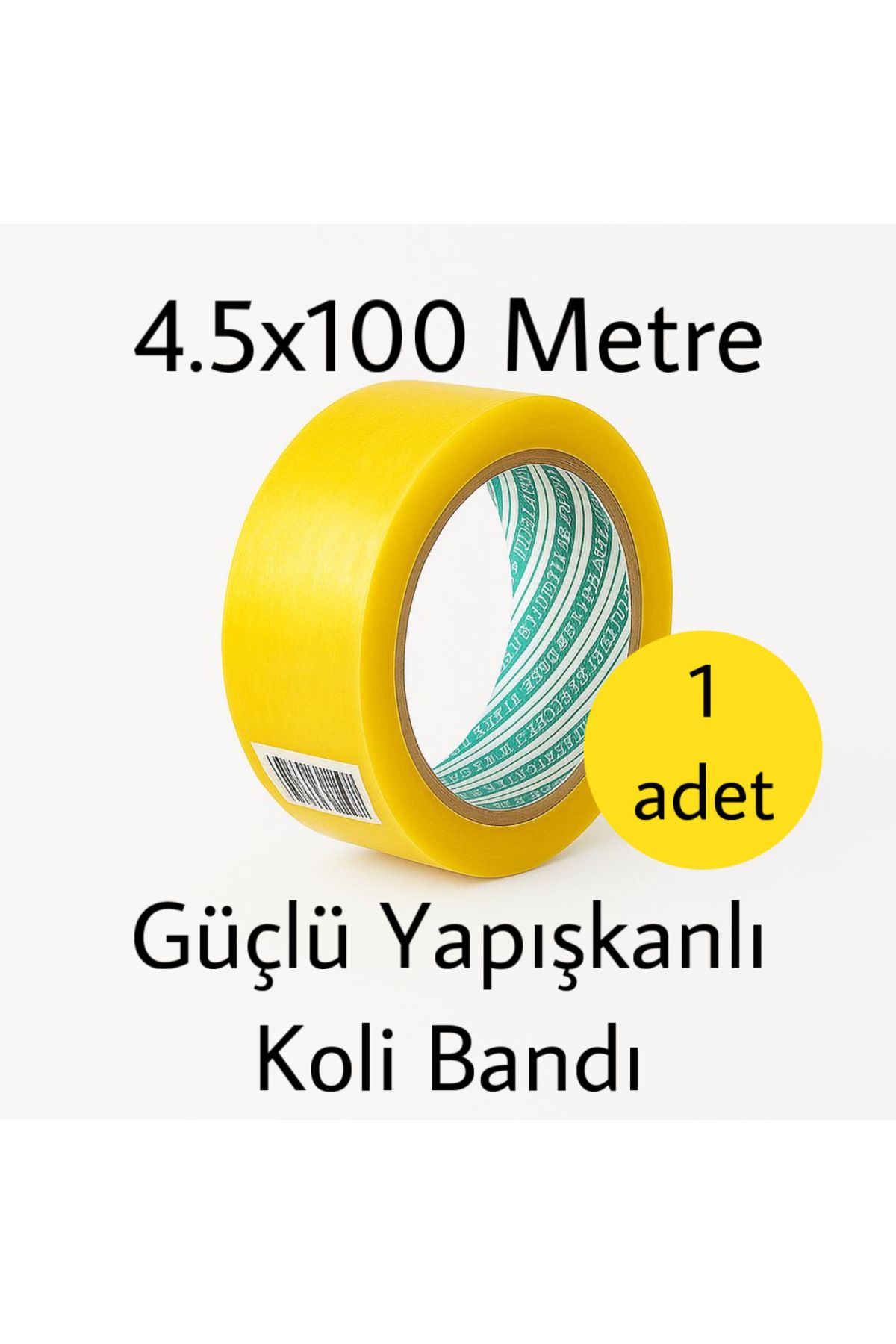 Elb Design Koli Bandı 4.5x100 Metre Güçlü Yapışkanlı Koli Bandı