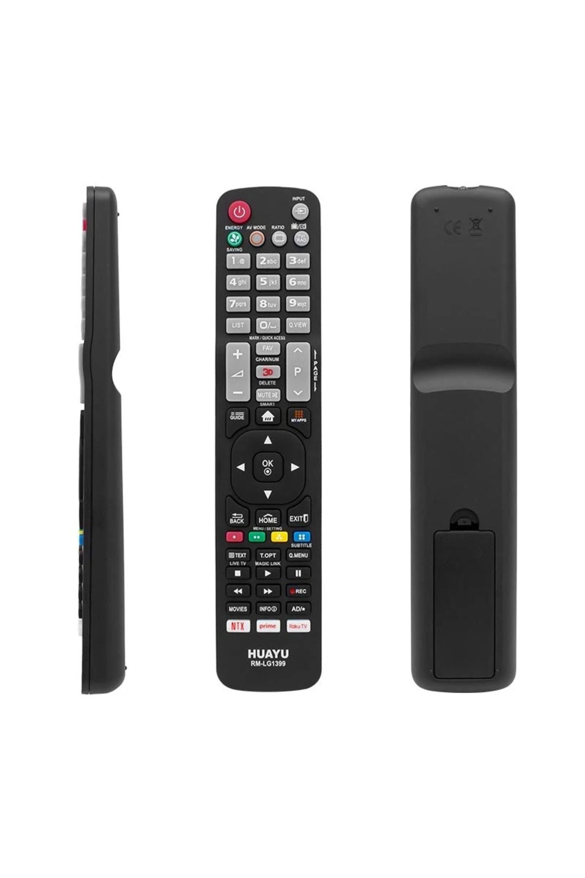 BIGBOYCL Huayu Kl Rm-Lg1399 Lg Netflıx- Prıme Vıdeo Tuşlu Unıversal Lcd-Led Tv Kumanda