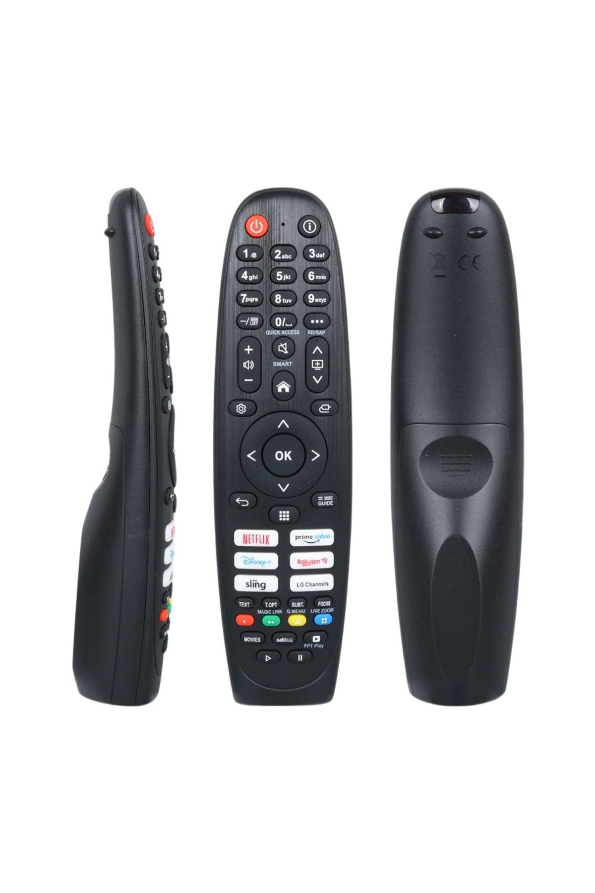 BIGBOYCL Rm-L1888 Lg Netflıx-Prıme Vıdeo-Rakuten Tv-Dısney+ Tuşlu Unıversal Lcd Led Tv Kumanda
