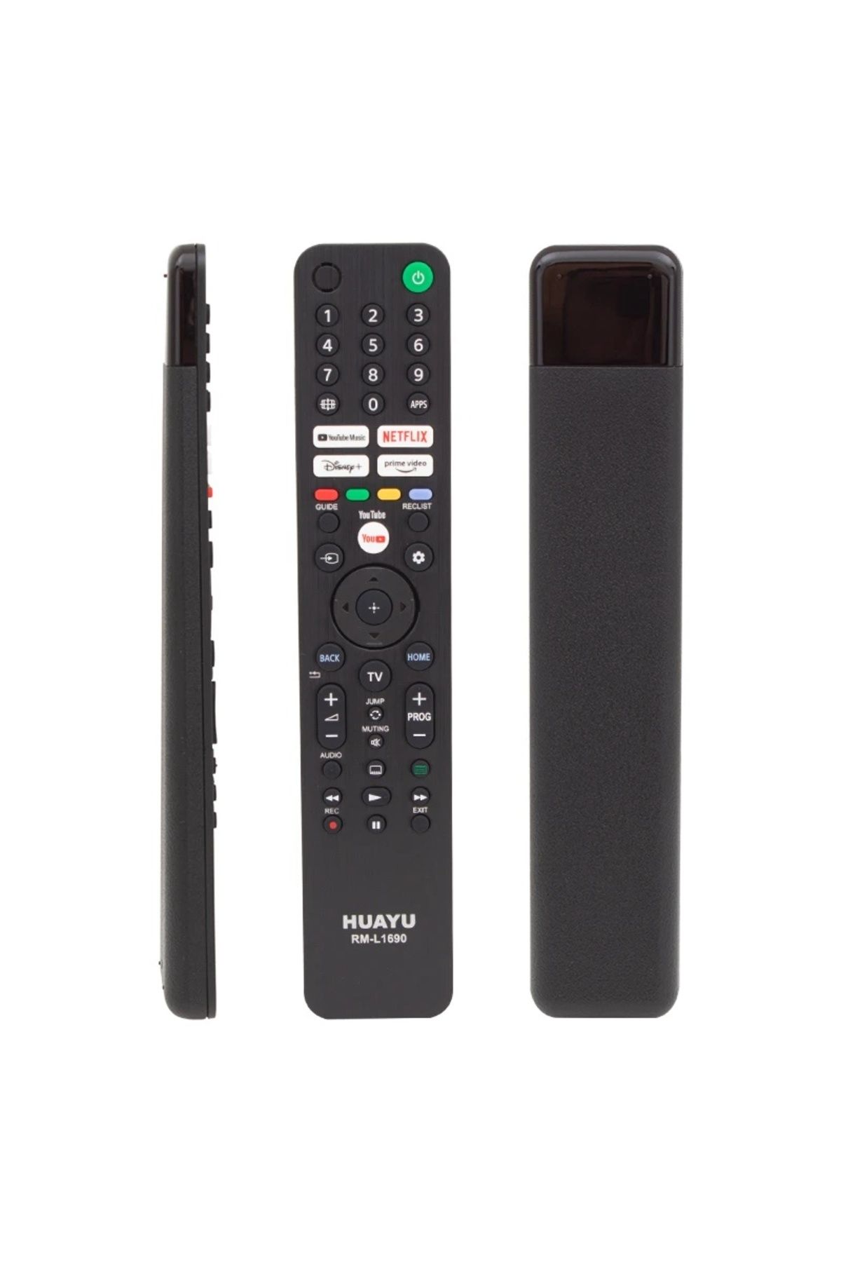 BIGBOYCL Huayu Kl Sony Rm-L1690 Netflıx-Youtube-Prıme Vıdeo-Dısney+ Tuşlu Lcd Led Tv Kumanda Blisterli