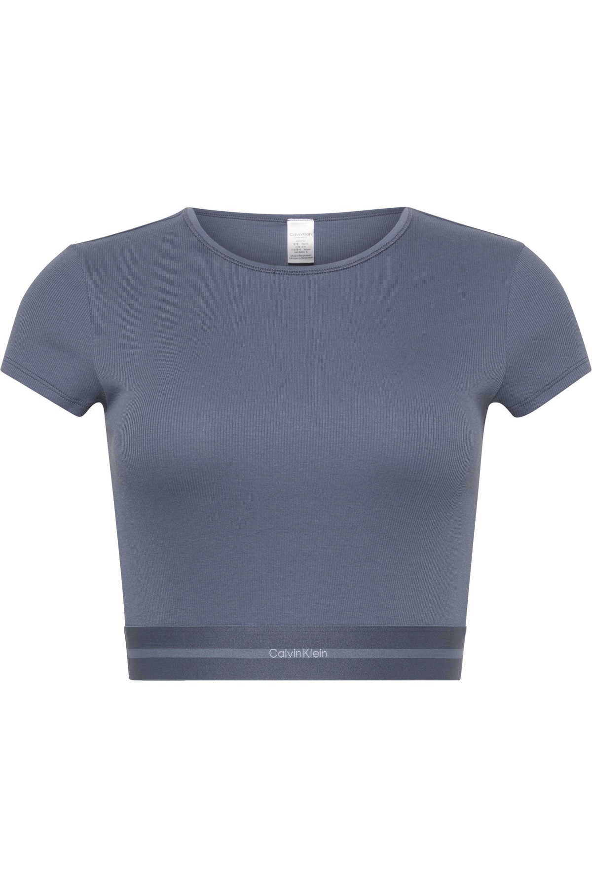 Calvin Klein Calvin Klein Women Grisaille Rib Crop Top