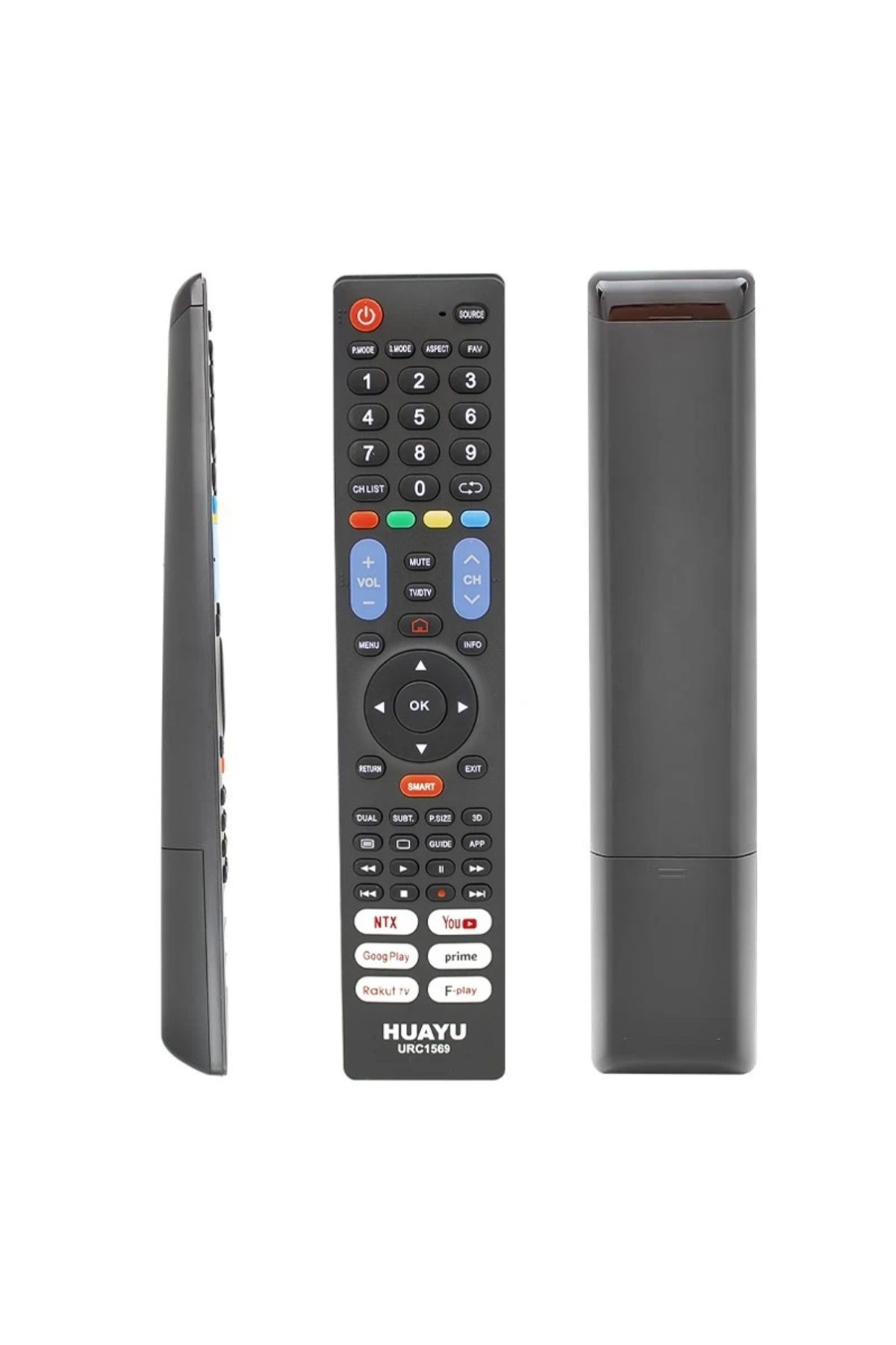 BIGBOYCL Huayu Kl Urc1569 Netflıx-Youtube-Prıme Vıdeo-Google Play-Rakuten Tuşlu