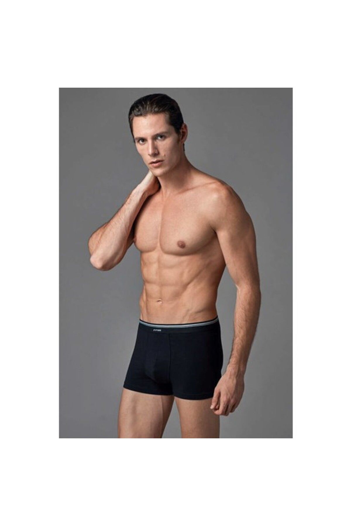 NazikEndam Eros Compact Boxer 2'li ERS008 siyah