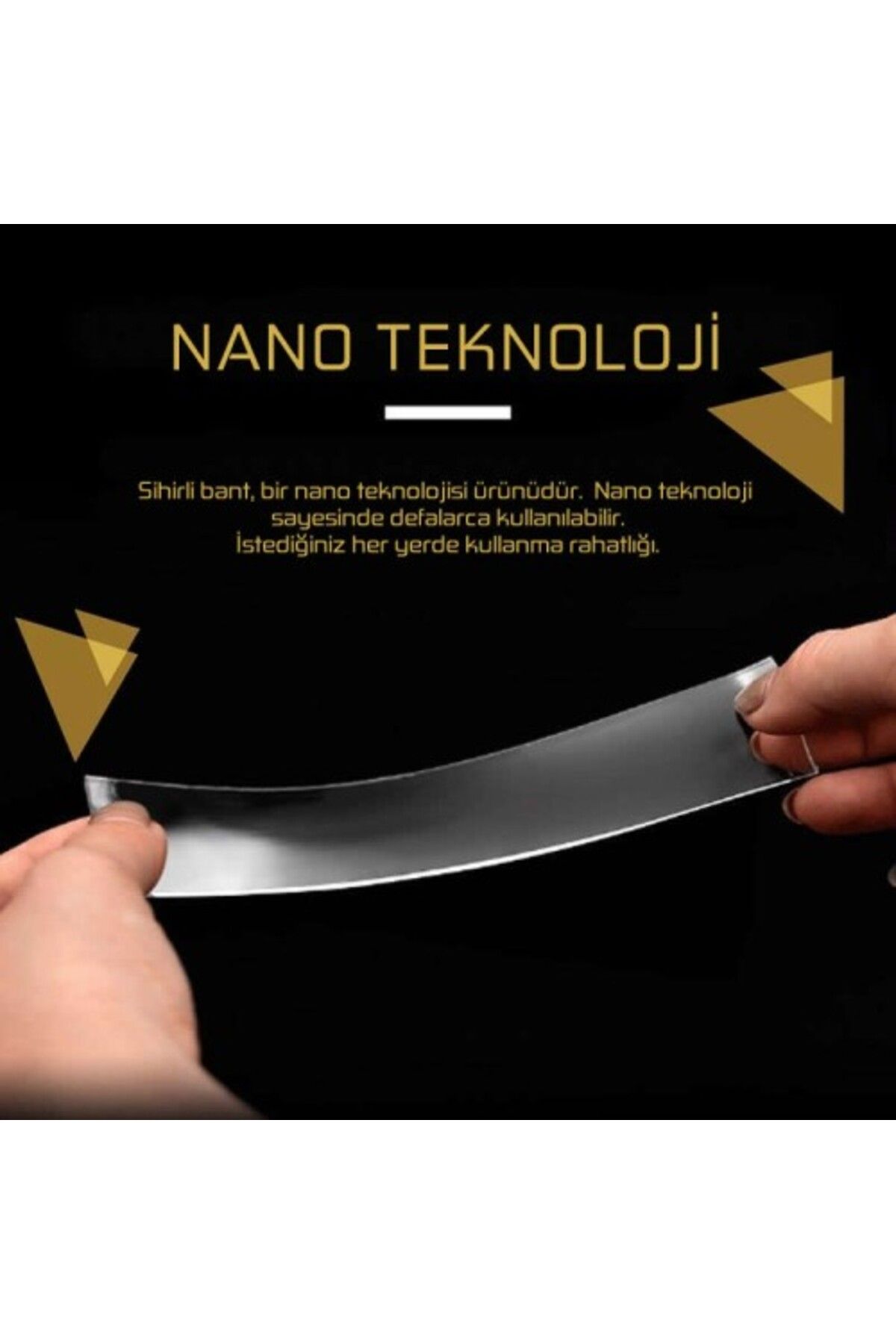 Mu Art Ahşap Süper Güçlü Çift Taraflı Bant