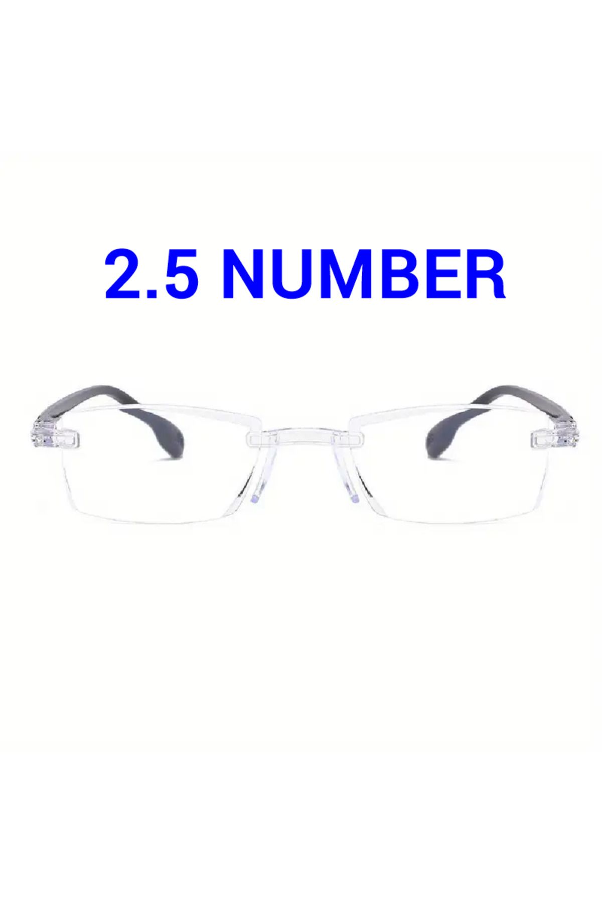 ZOZO TOMI Mavi Işık Filtreleme Gözlük Unisex Yakın Okuma 2.5 number