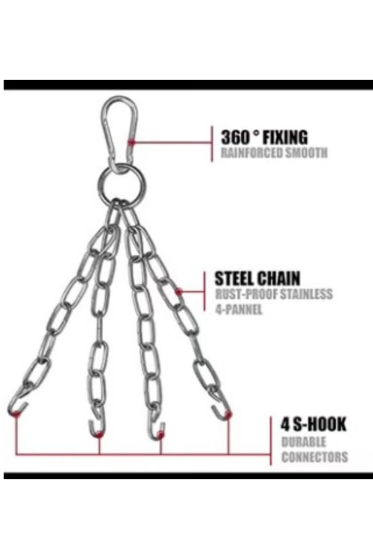 كيس ملاكمة فارغ 80 سم