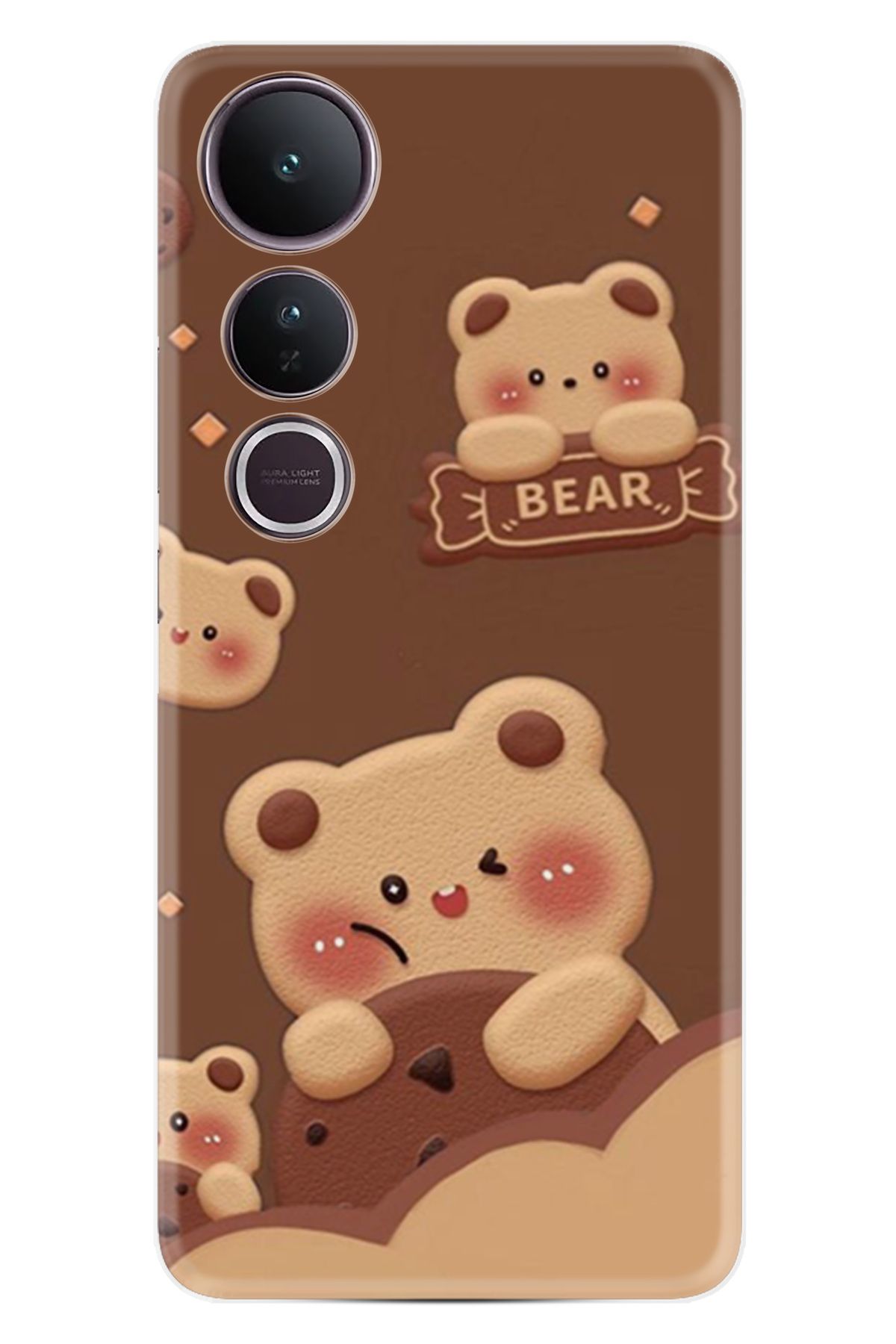 Kılıfland Vivo V50 Lite Kılıf Boutique Baskılı Resimli Bears Pcode -032