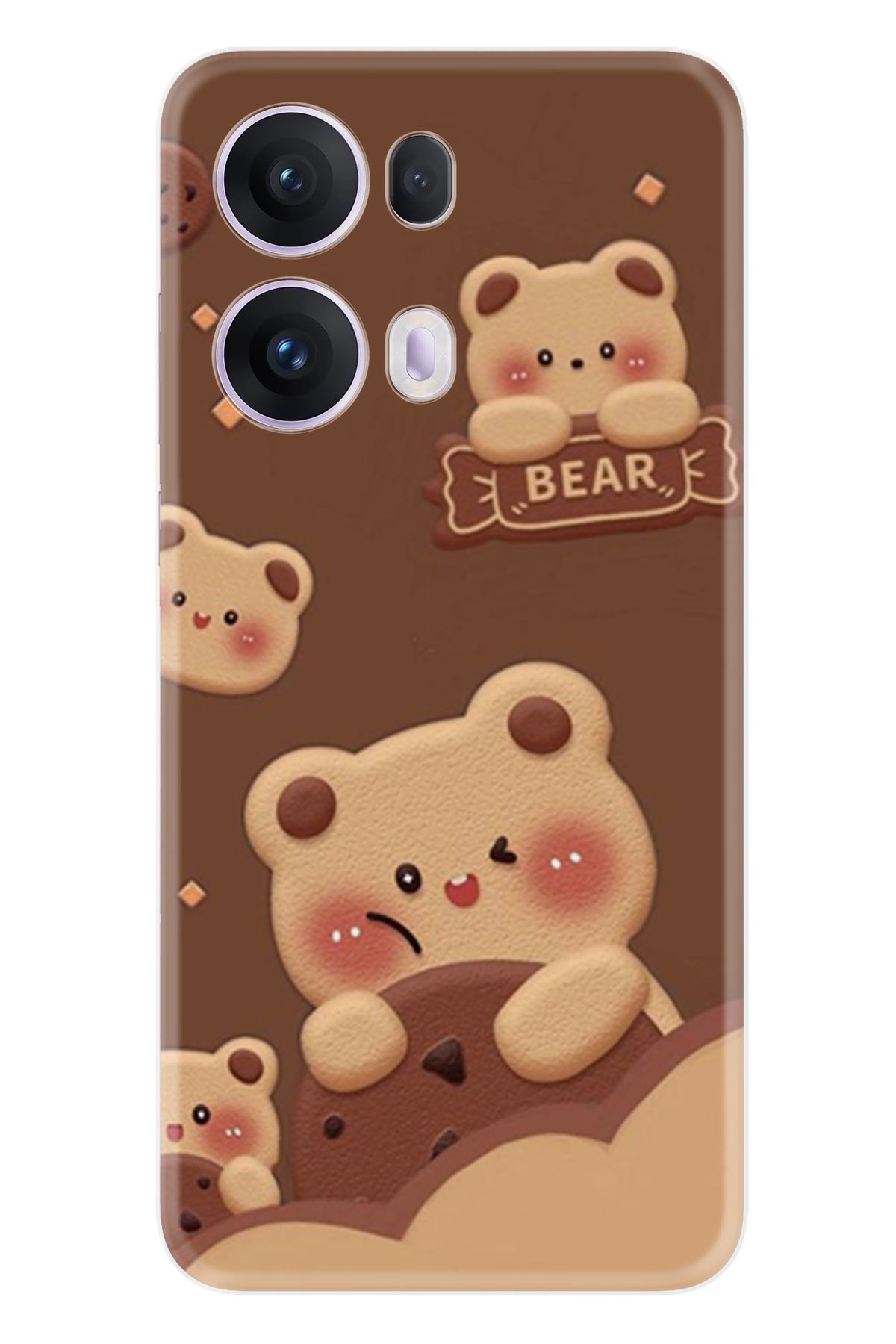 Kılıfland Oppo Reno 13F Kılıf Boutique Baskılı Resimli Bears Pcode -032