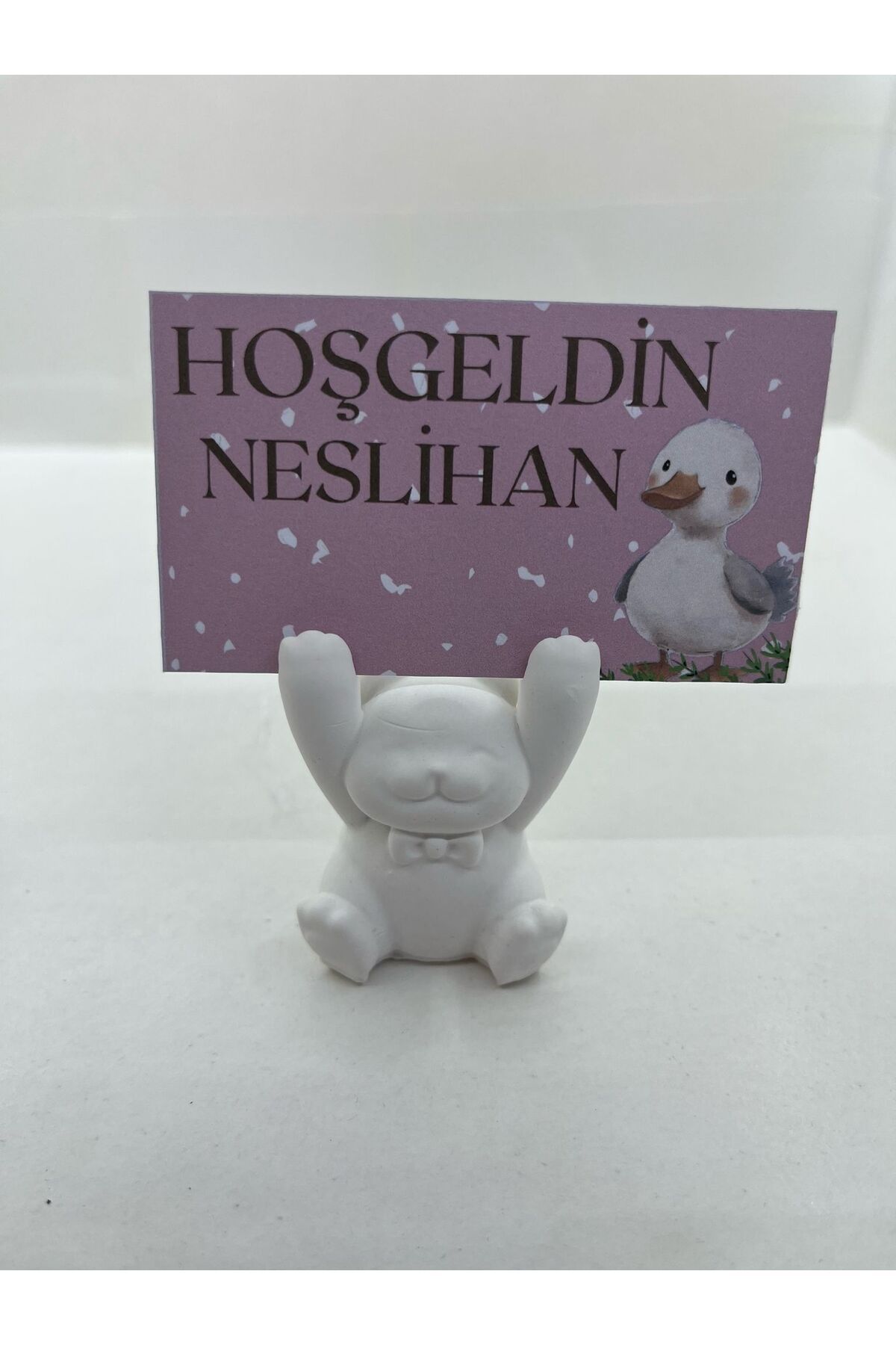 CEA Bebek Hoşgeldin Hediyesi – Kişiye Özel Kartlı Biblo.(10 ADET)