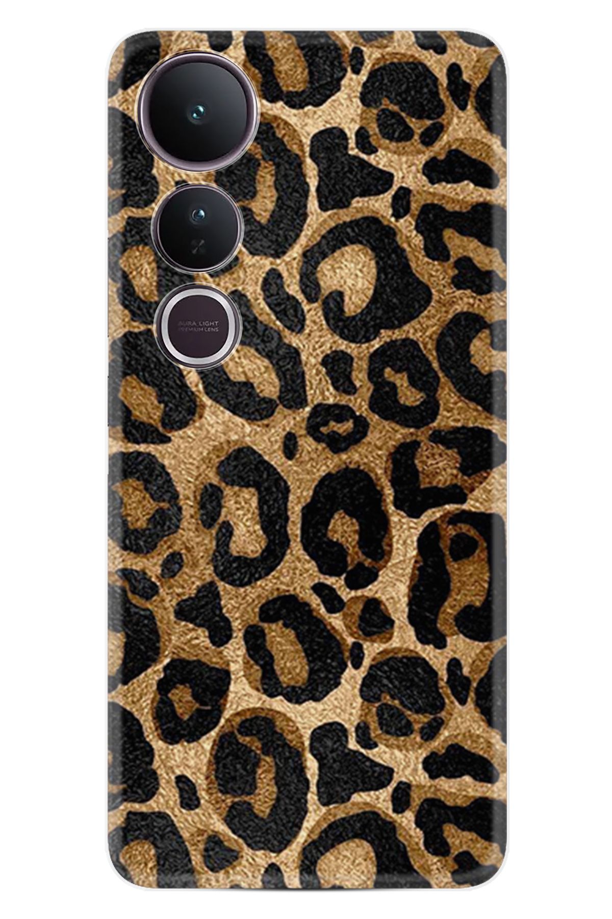 Kılıfland Vivo V50 Lite Kılıf Boutique Baskılı Resimli Leopar Pcode -055